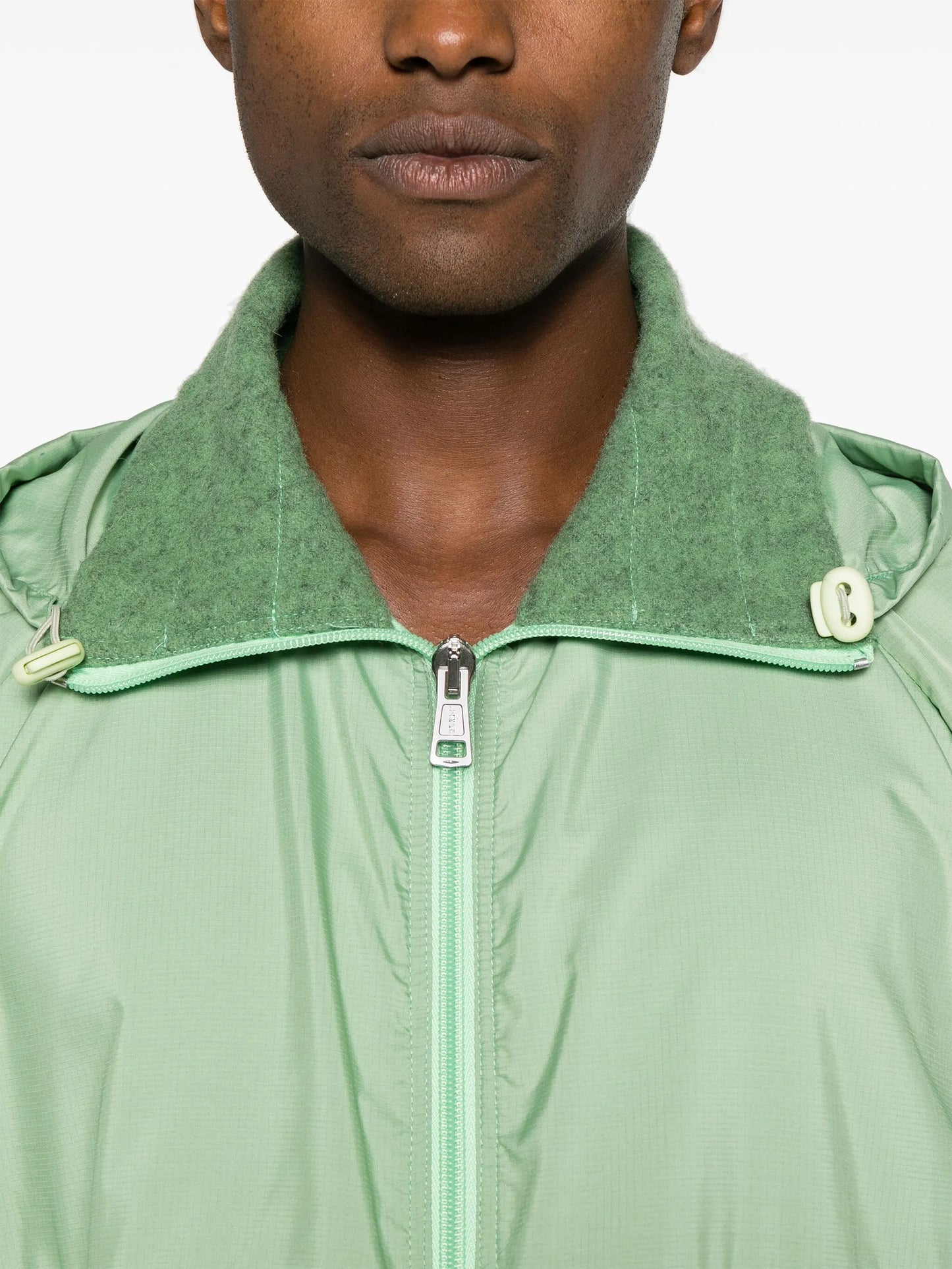 ripstop hooded lightweight jacket