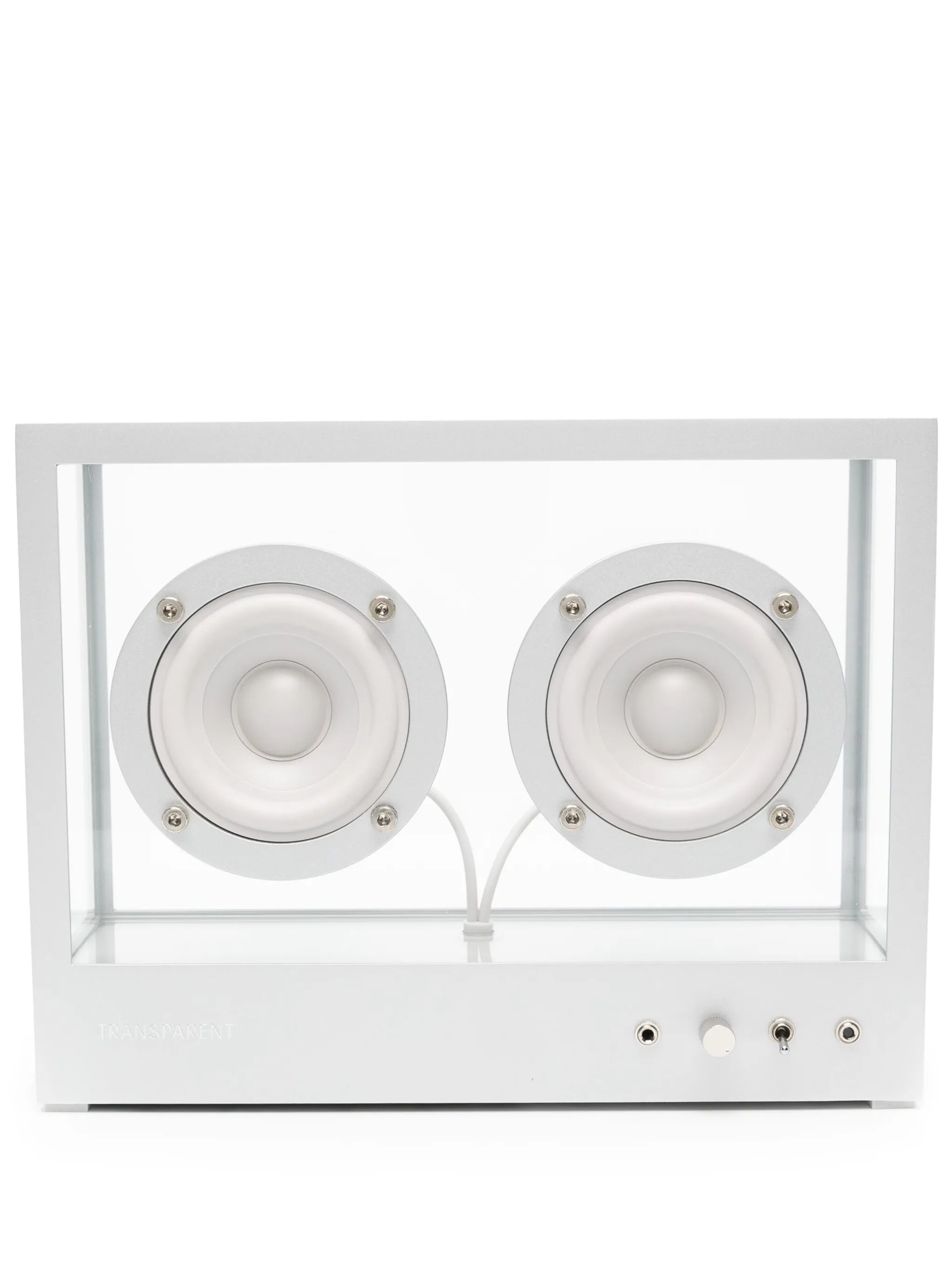 small Transparent speaker (27cm x 20cm)