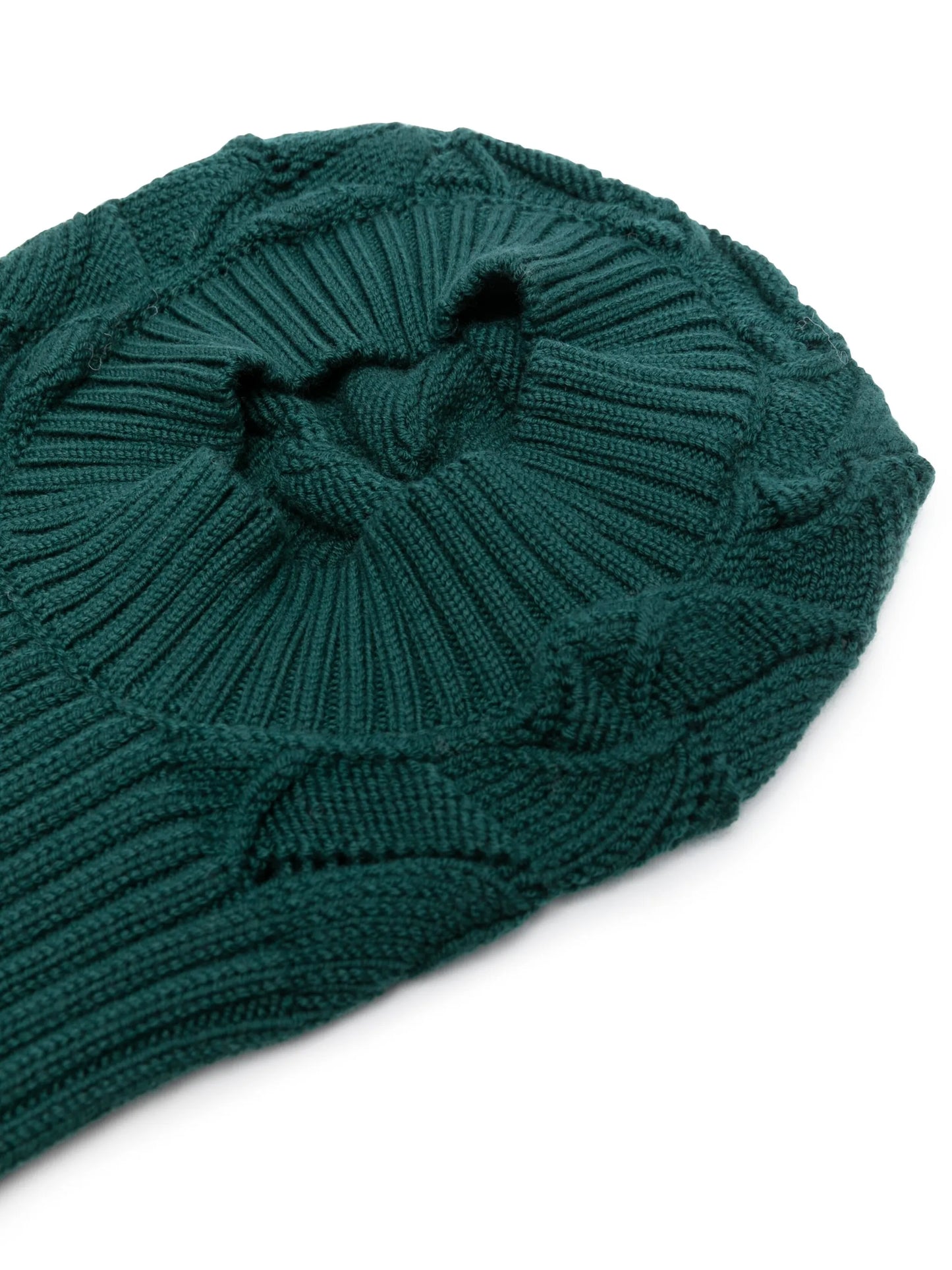 Wavy merino balaclava