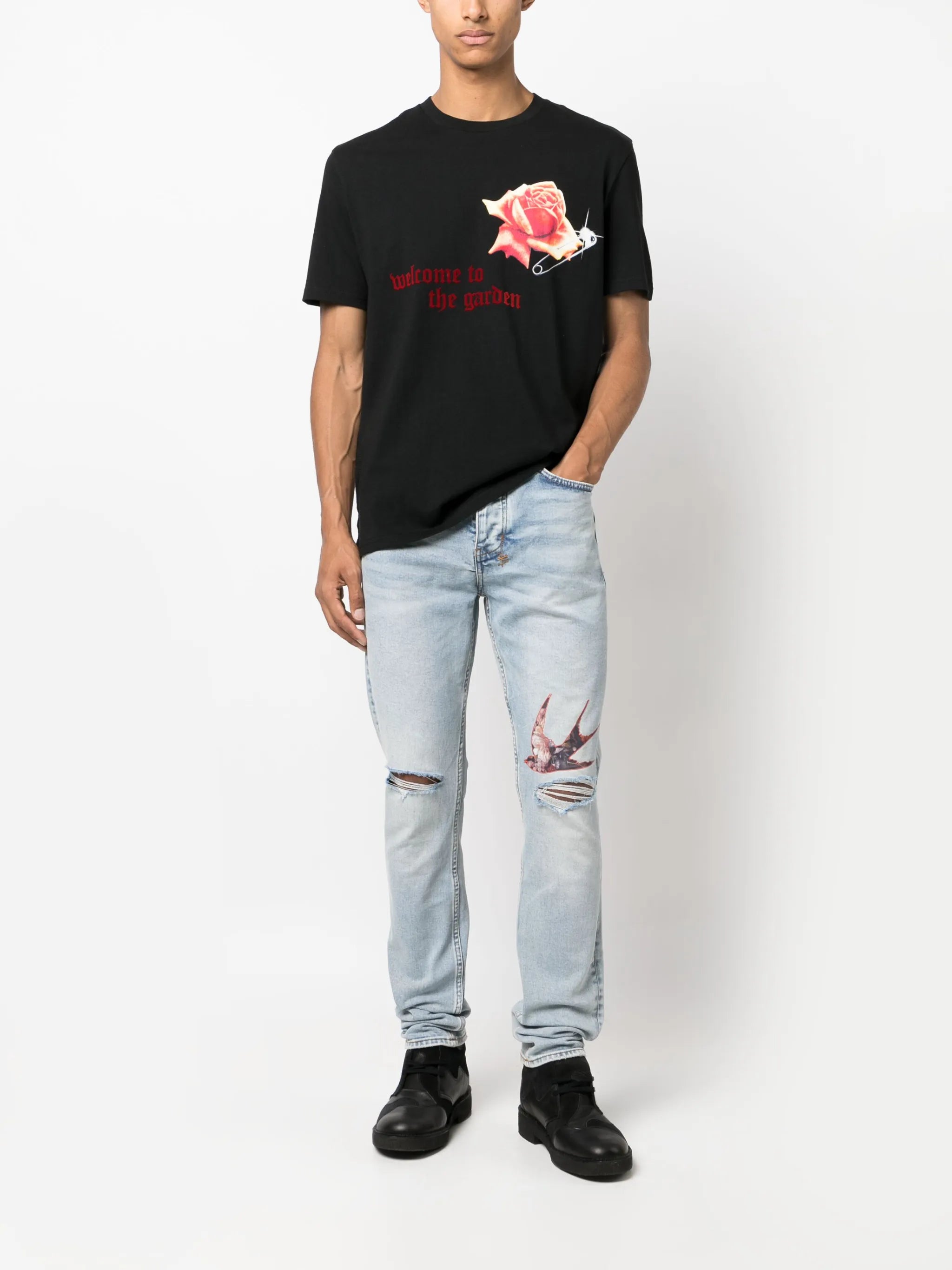 Rose Garden Kash cotton T-shirt