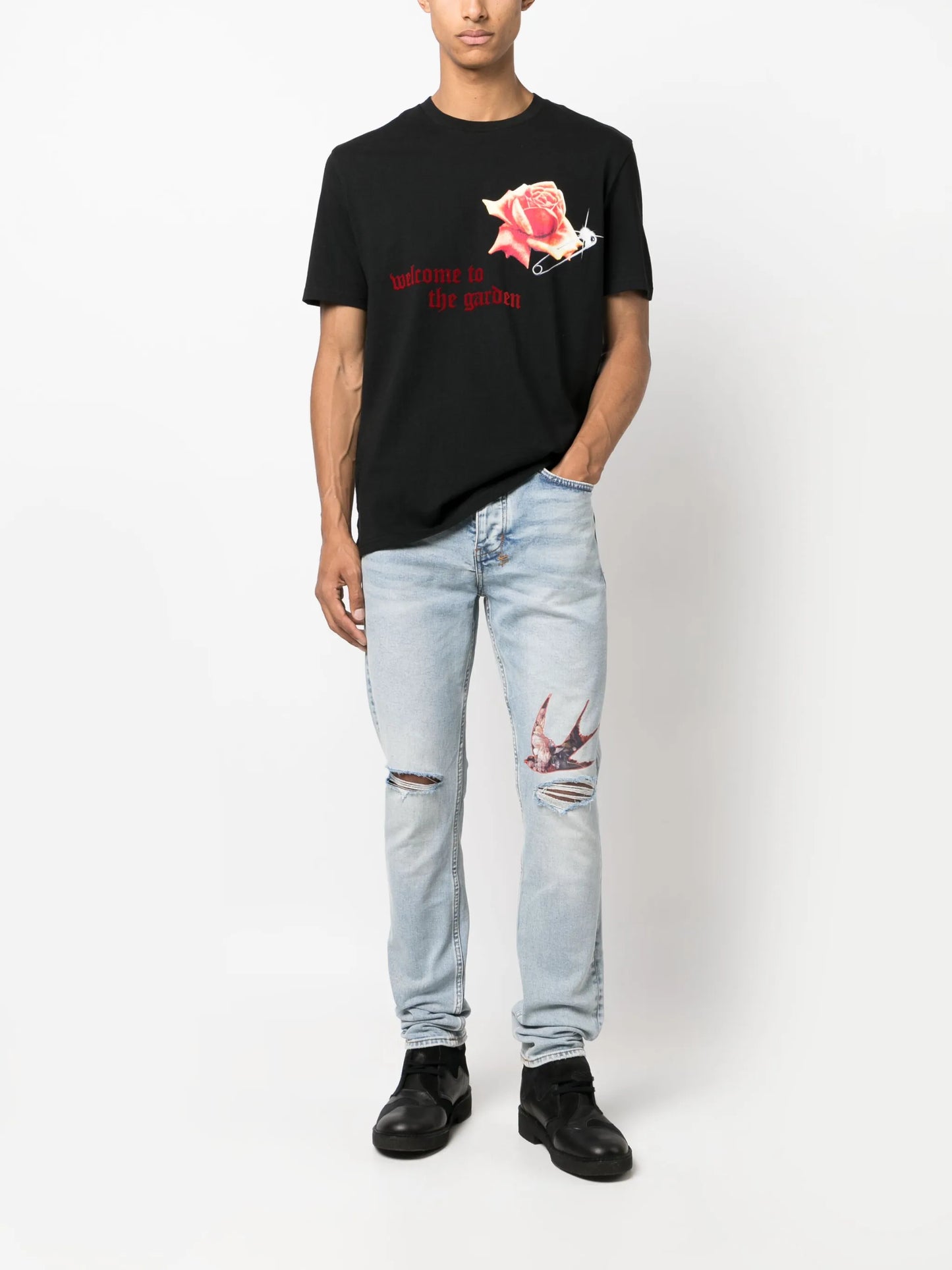 Rose Garden Kash cotton T-shirt