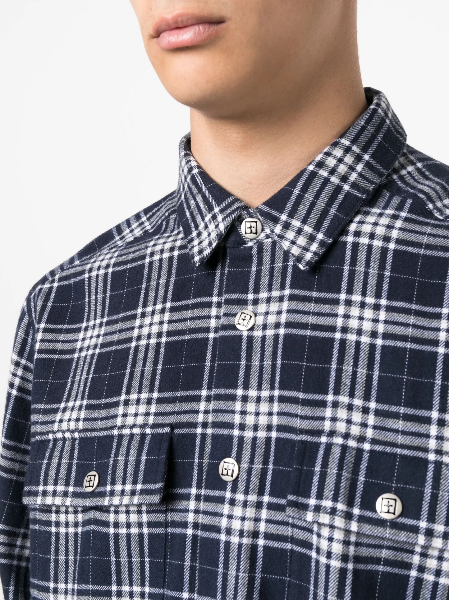 Paradox plaid-check print shirt
