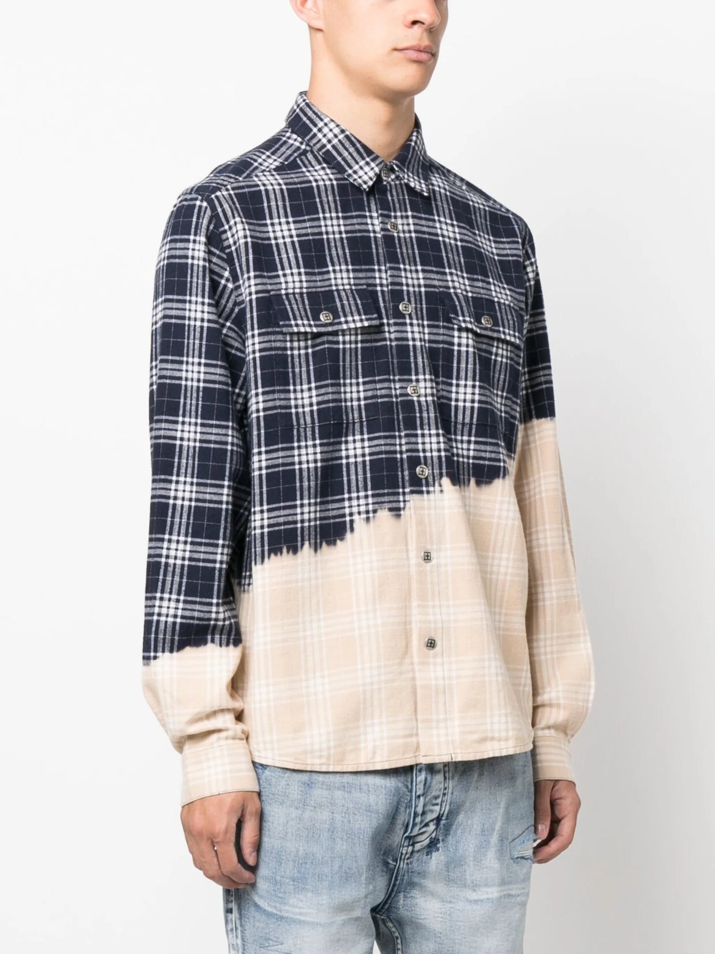 Paradox plaid-check print shirt