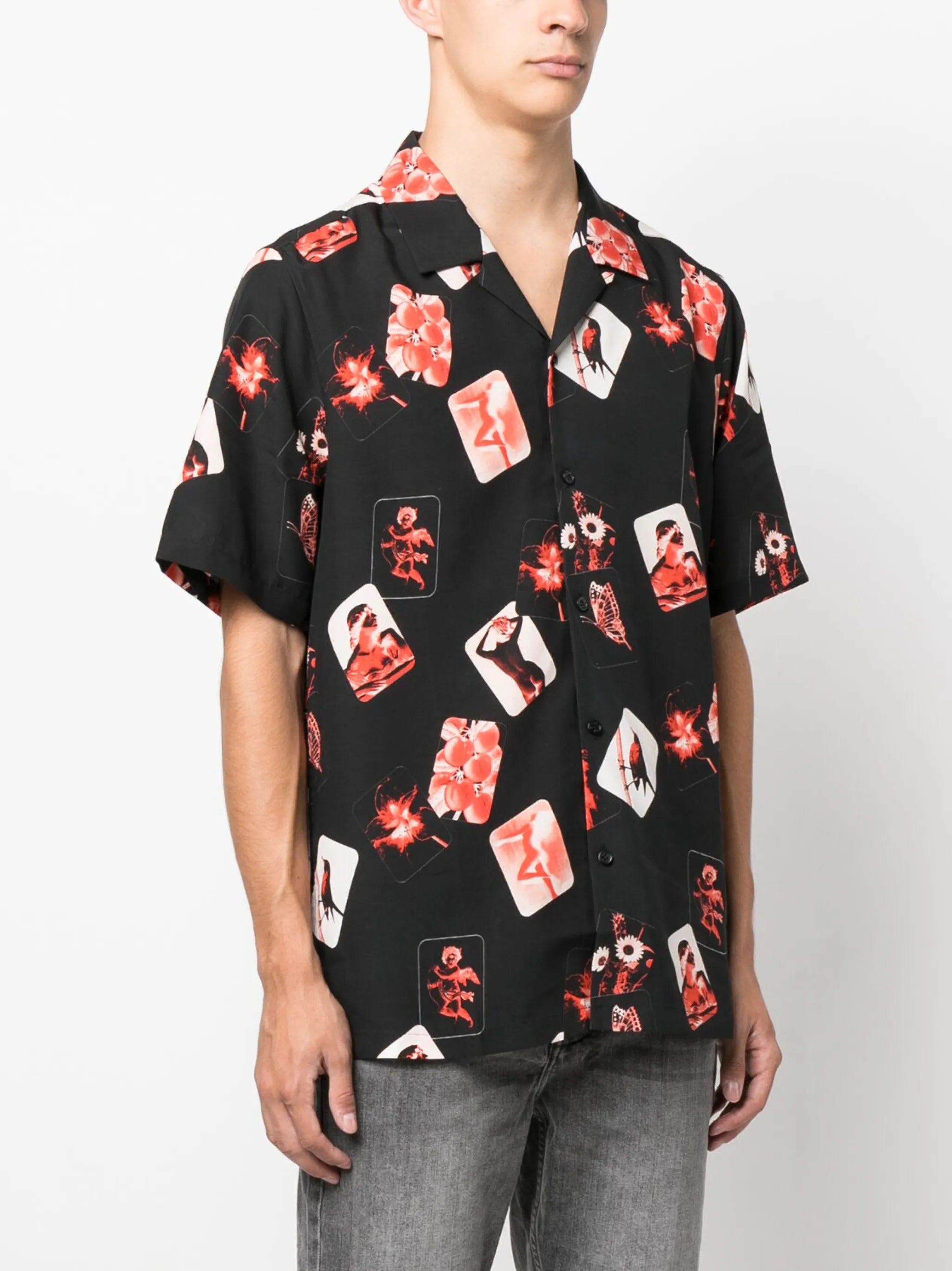 Icons Resort tencel shirt