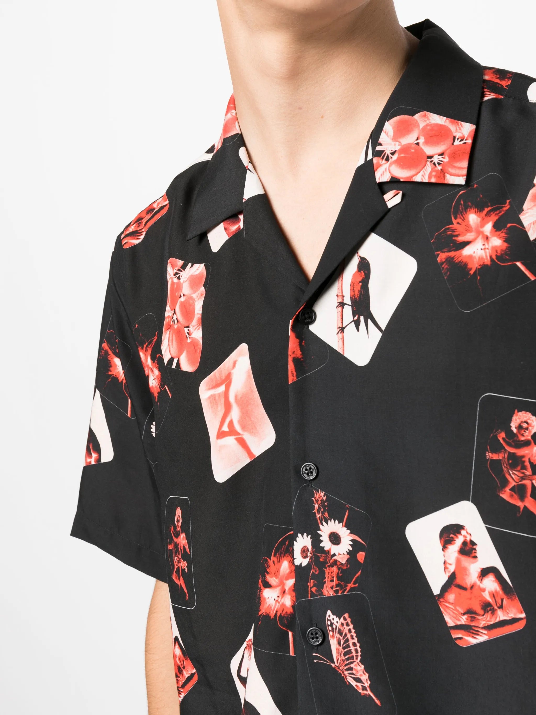 Icons Resort tencel shirt