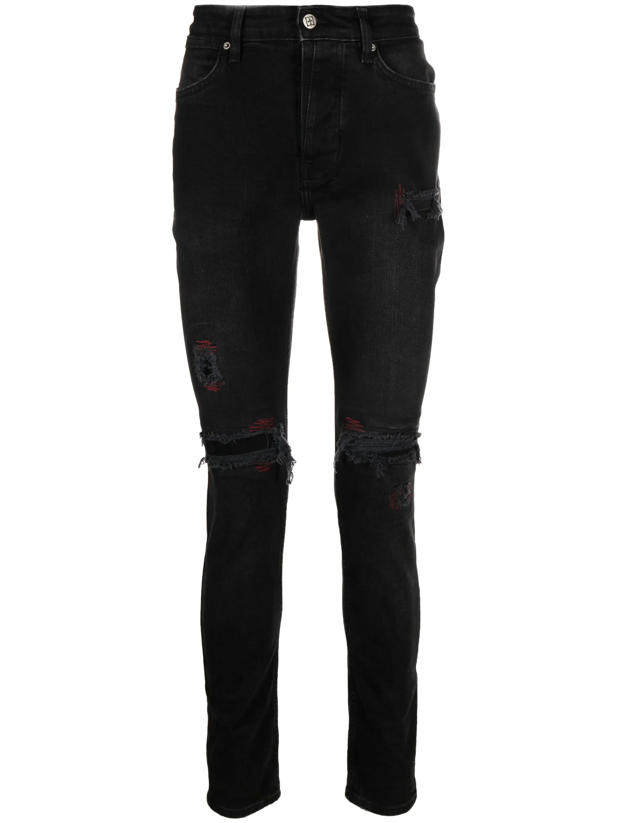 Van Winkle Red Bottle Trashed jeans
