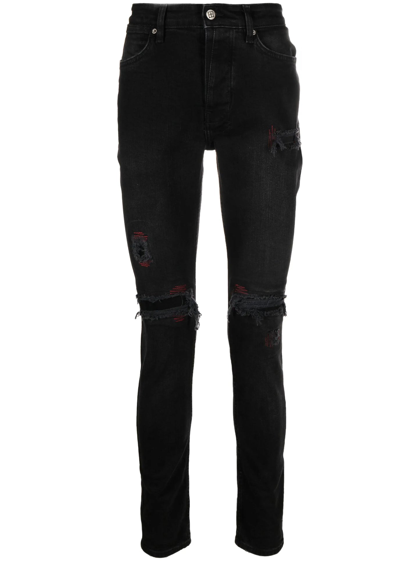 Van Winkle Red Bottle Trashed jeans