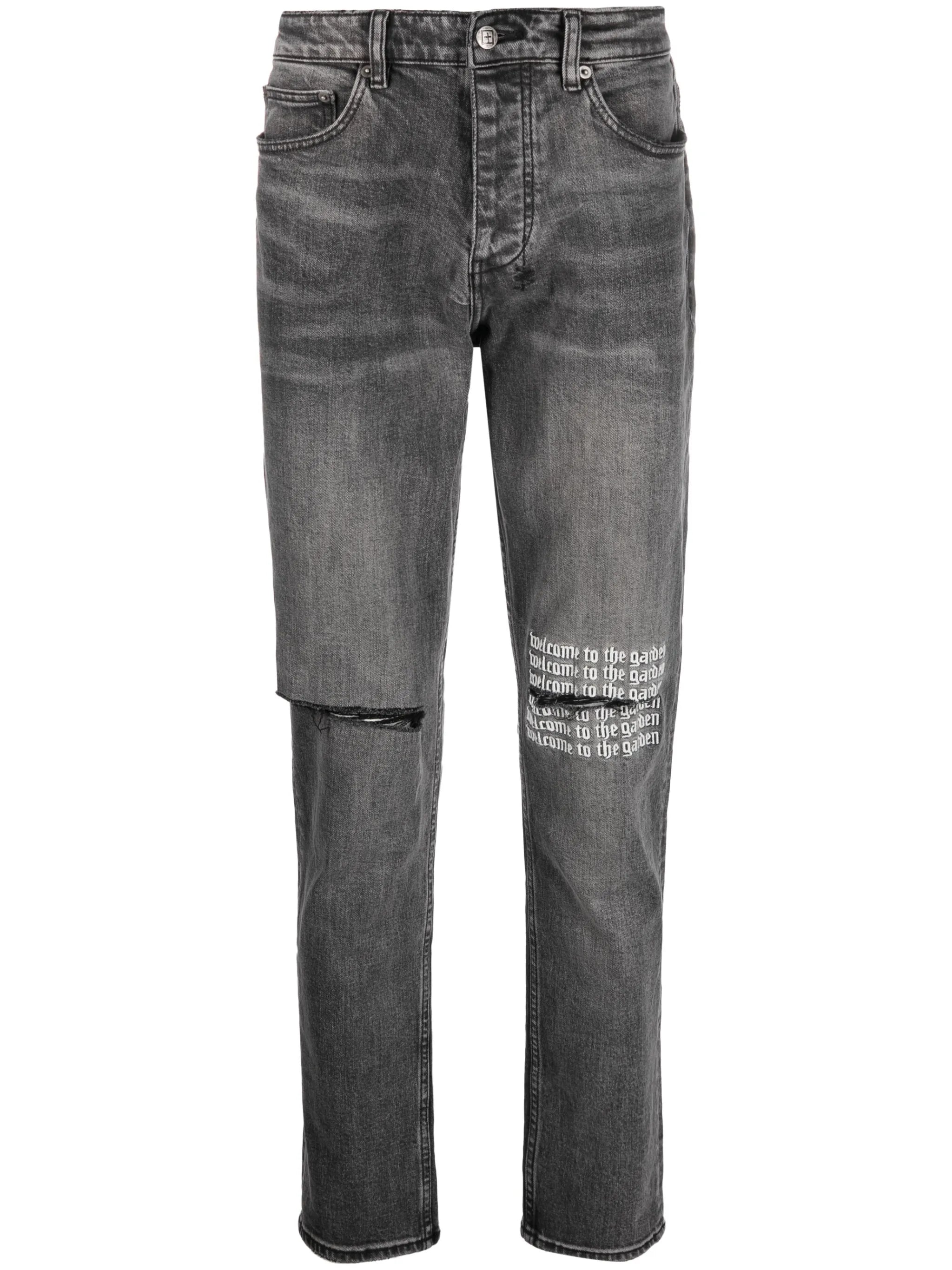 Wolfgang Rose Garden straight-leg jeans
