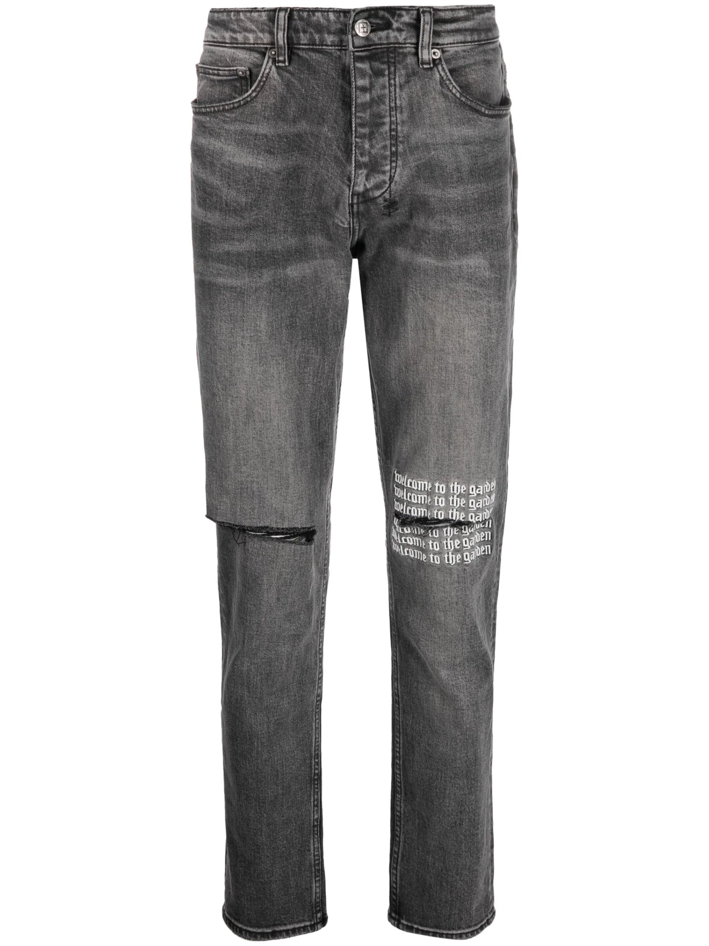 Wolfgang Rose Garden straight-leg jeans