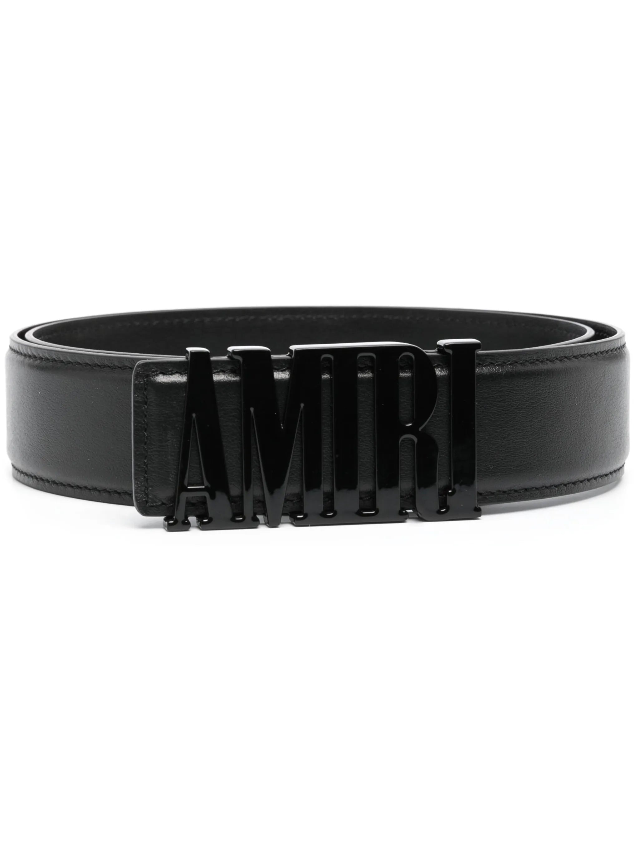 tonal logo-buckle belt