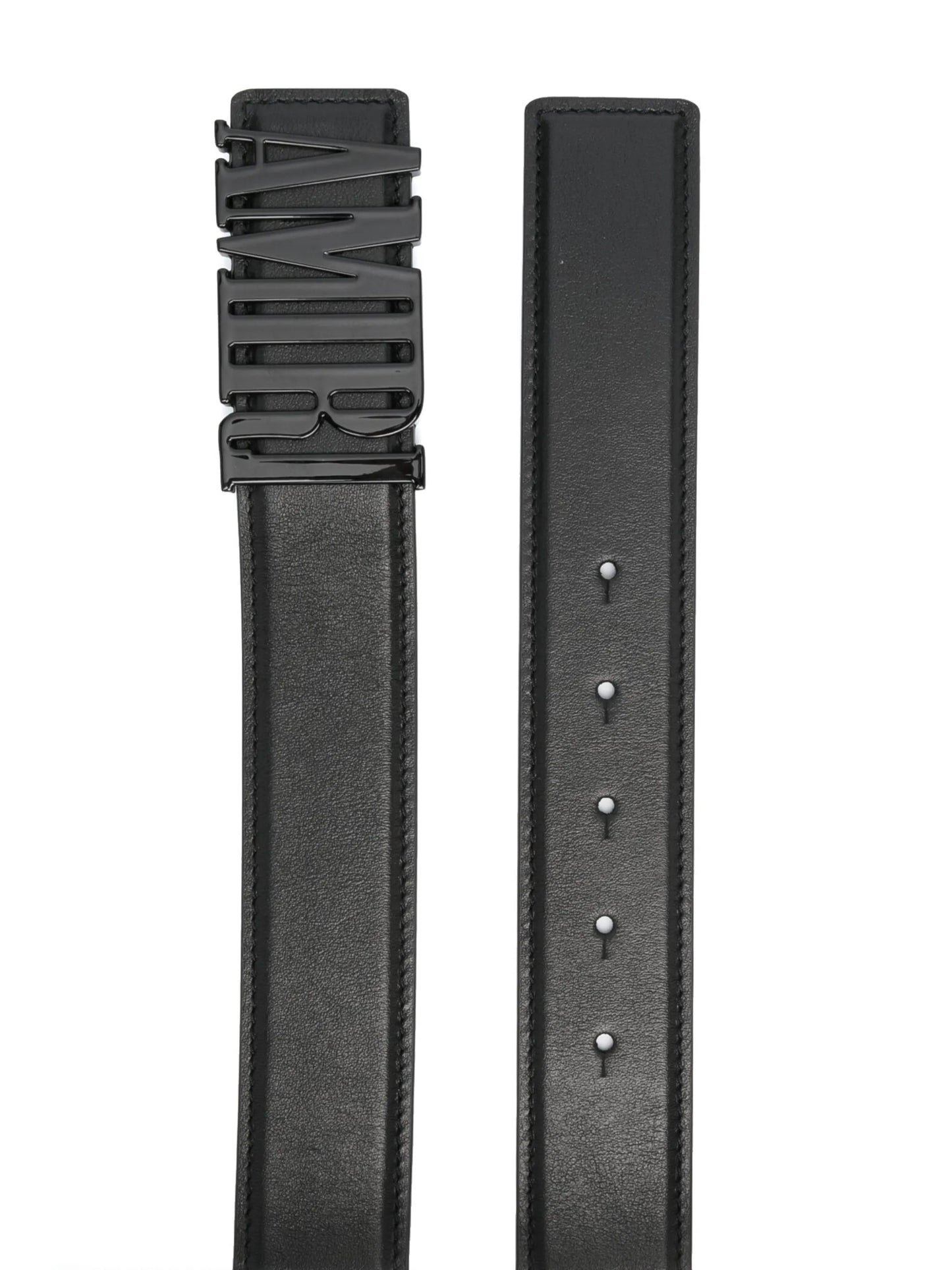 tonal logo-buckle belt