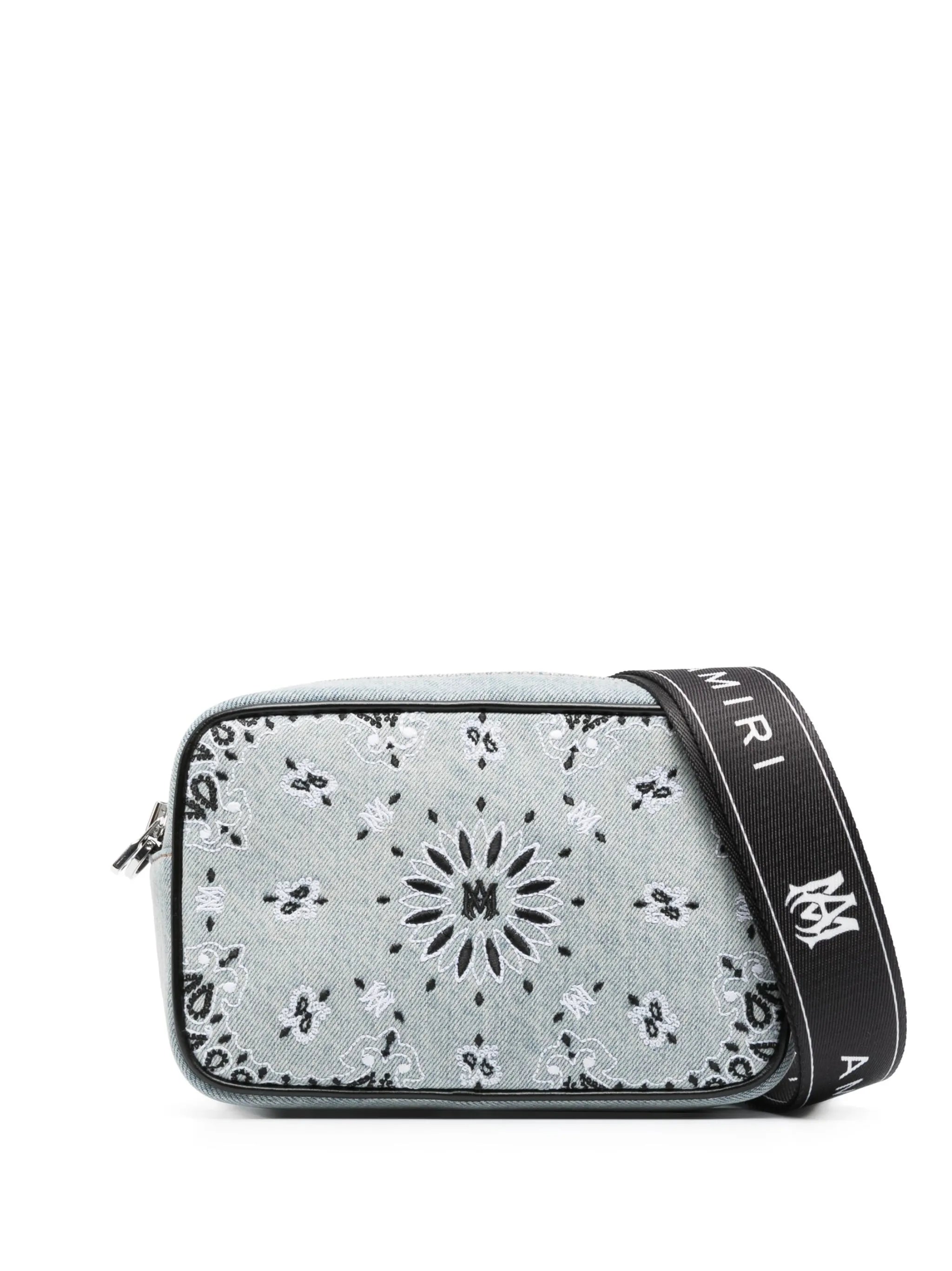bandana embroidery crossbody bag