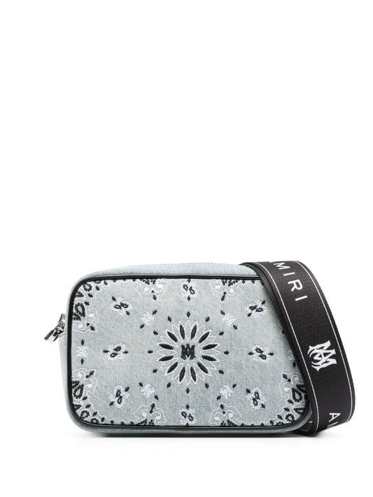 bandana embroidery crossbody bag