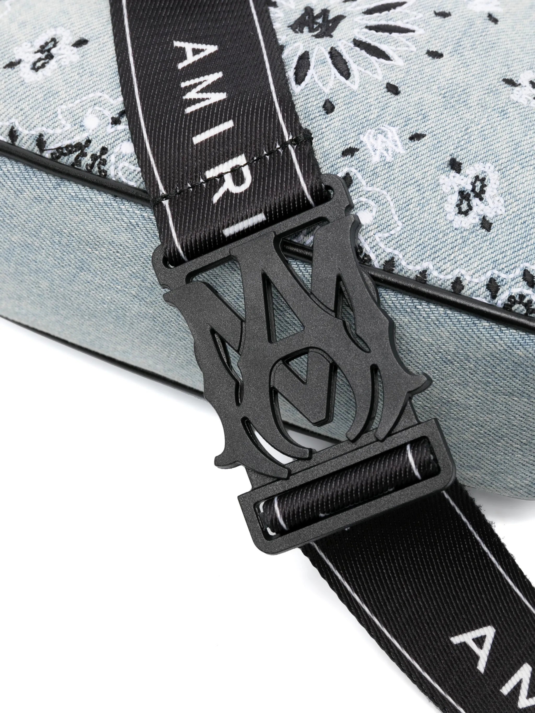 bandana embroidery crossbody bag