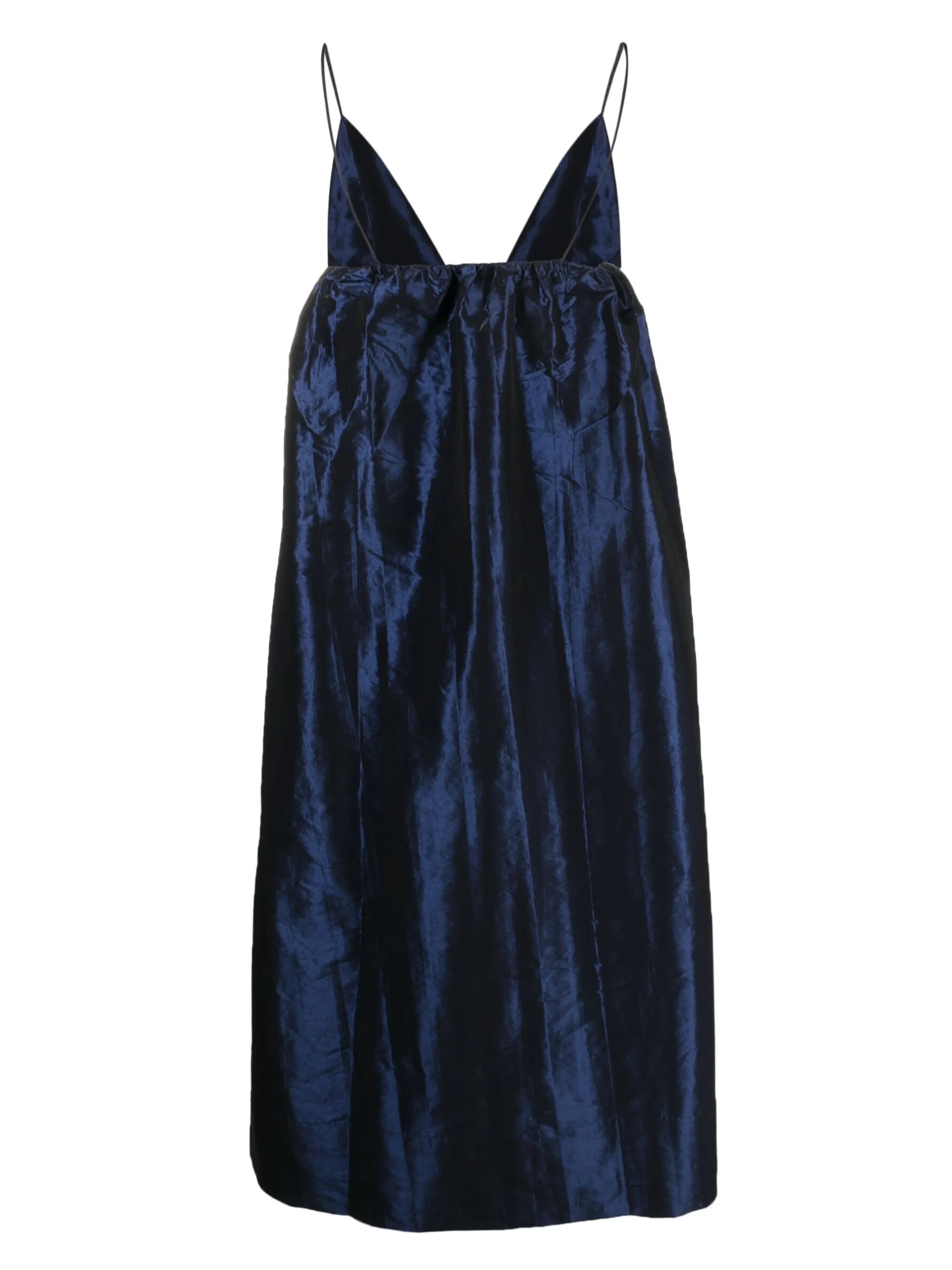 taffeta midi dress