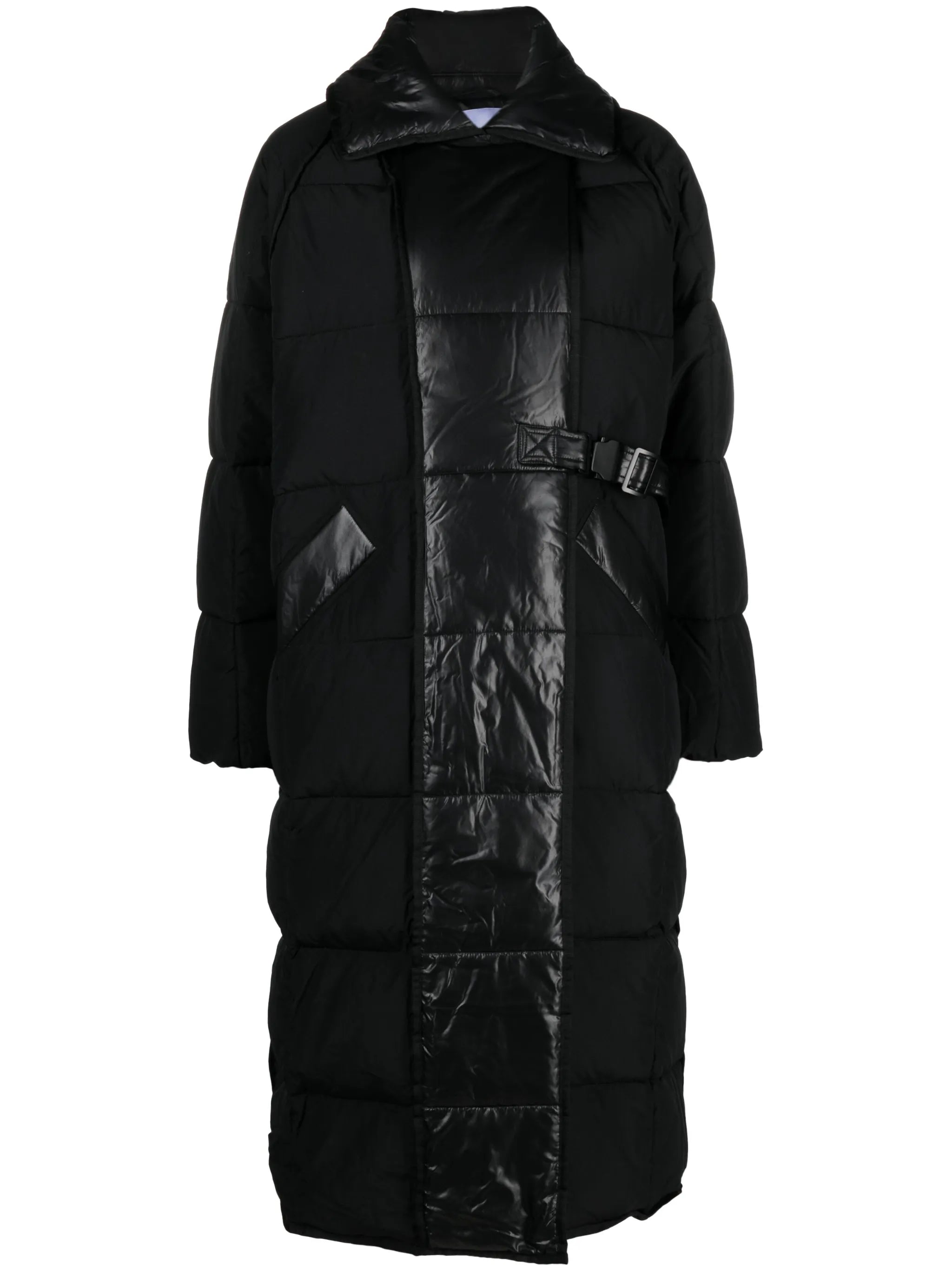 spread-collar puffer coat