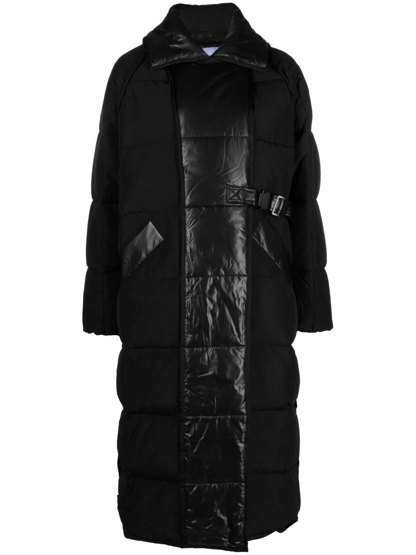 spread-collar puffer coat