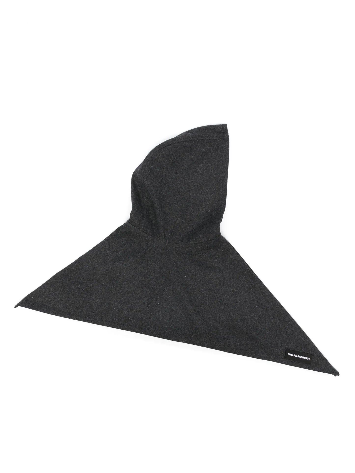 wool-blend hood