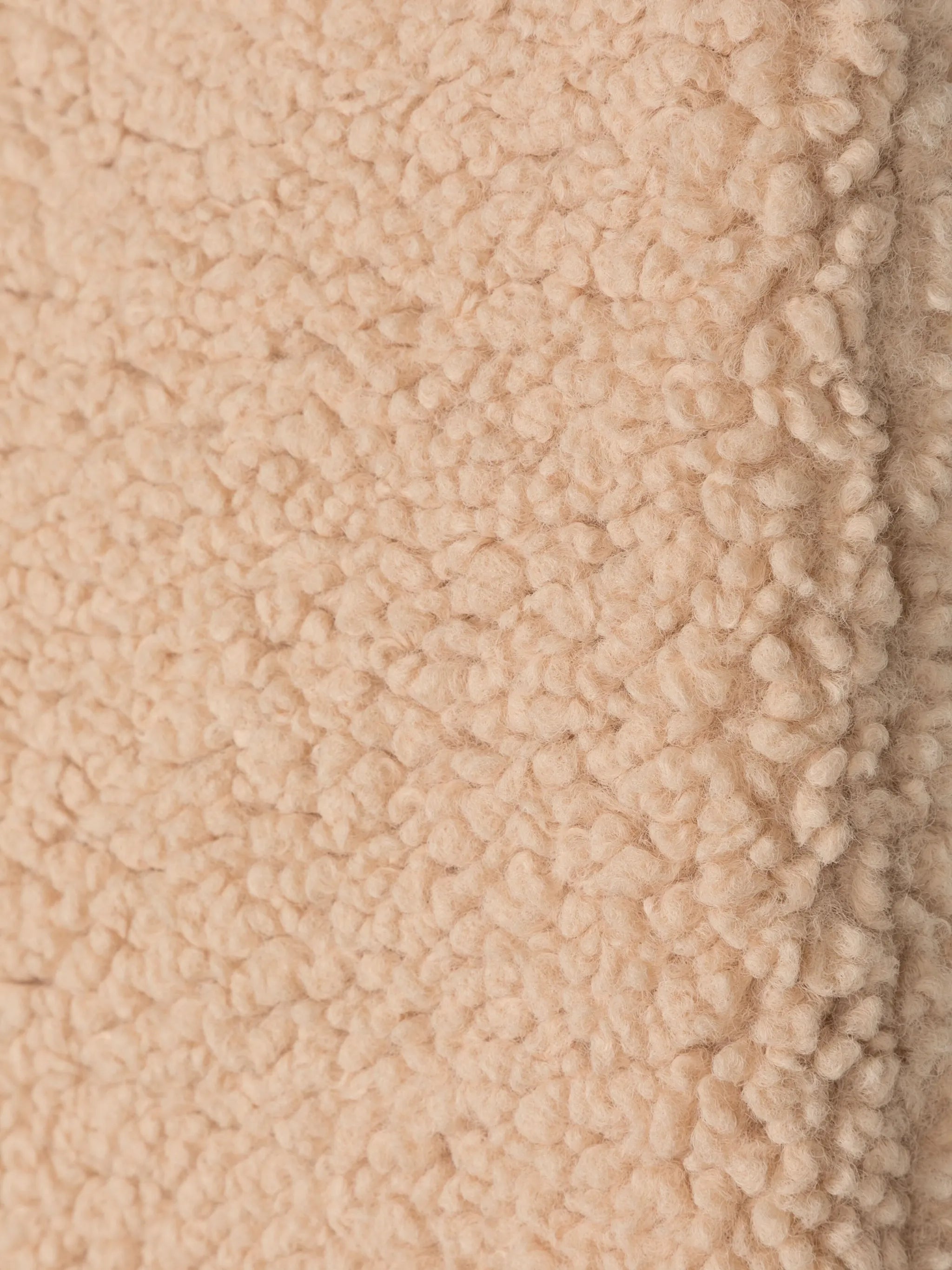 shearling rectangle-shape scarf
