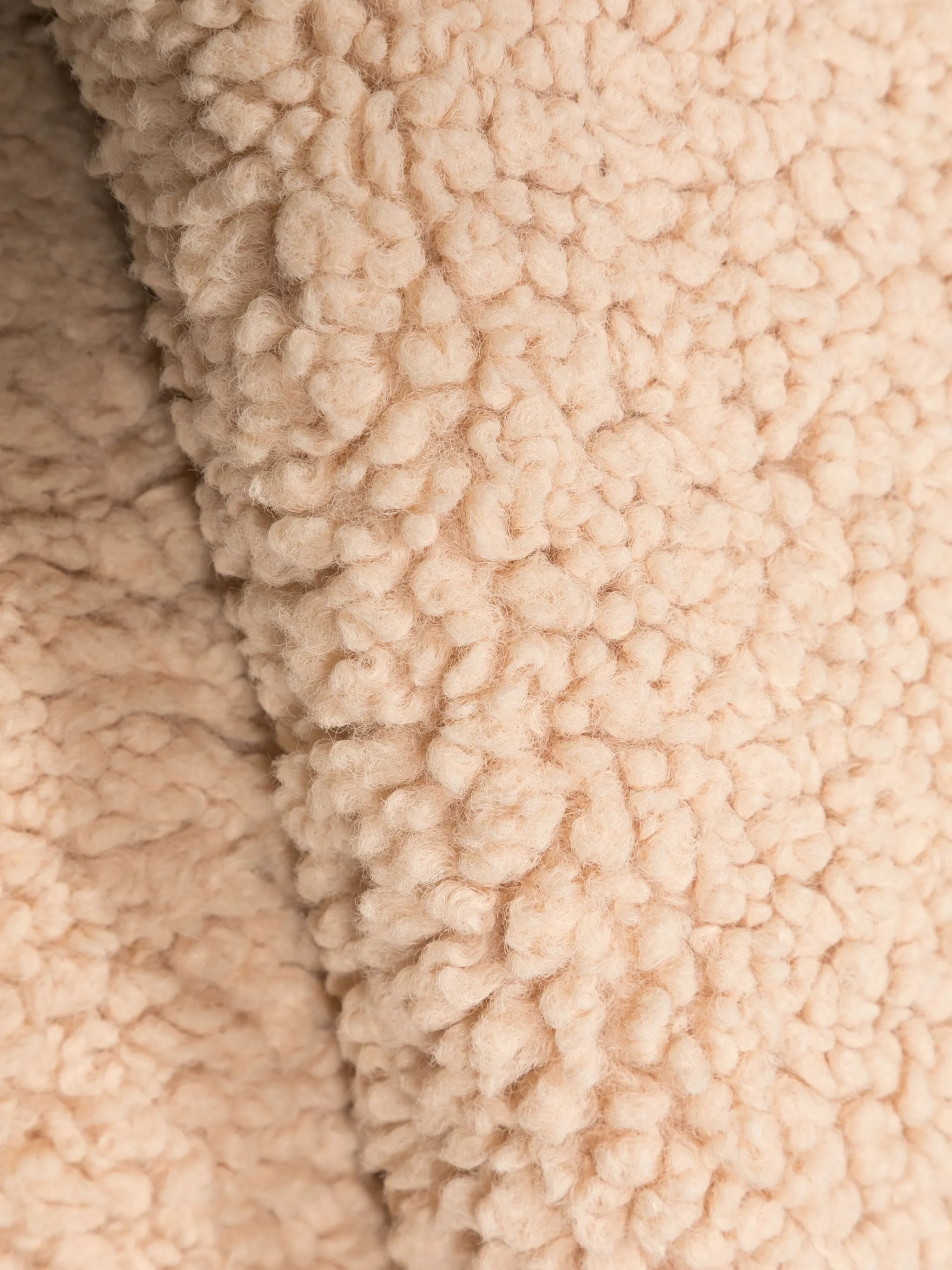 shearling rectangle-shape scarf