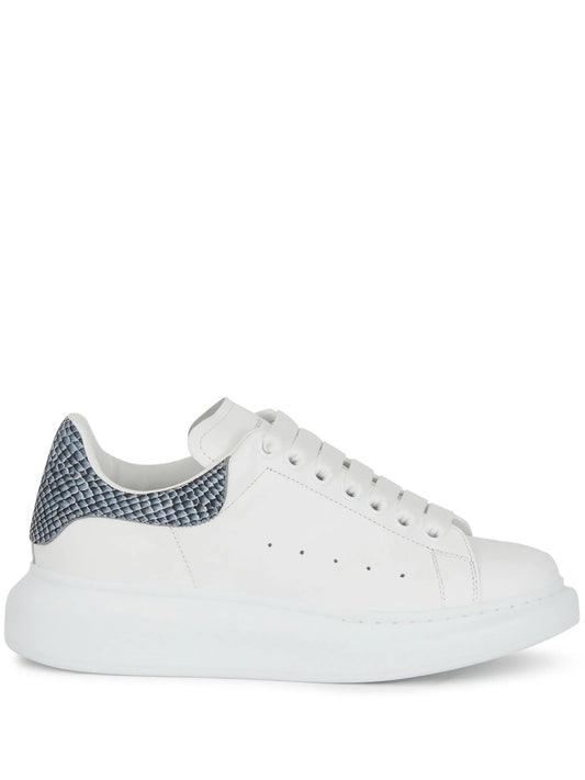 Oversized lizard-effect sneakers