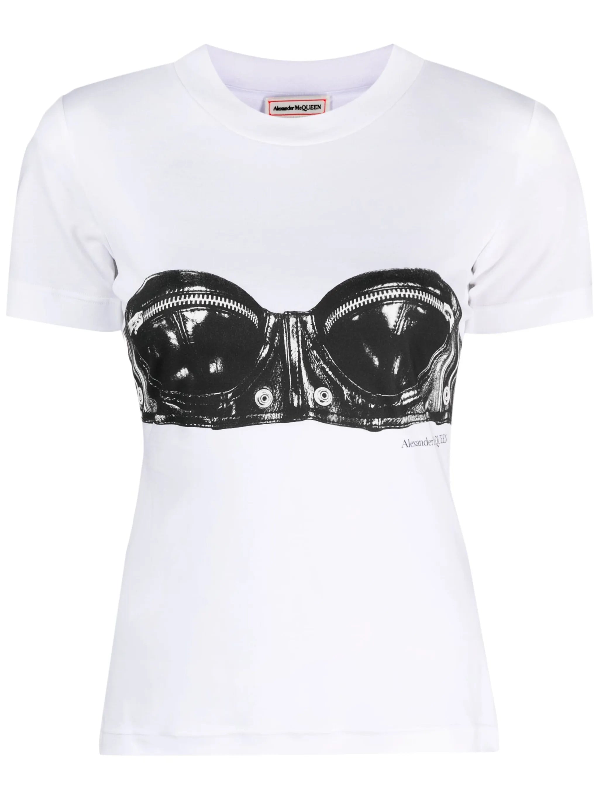 bra-print T-shirt