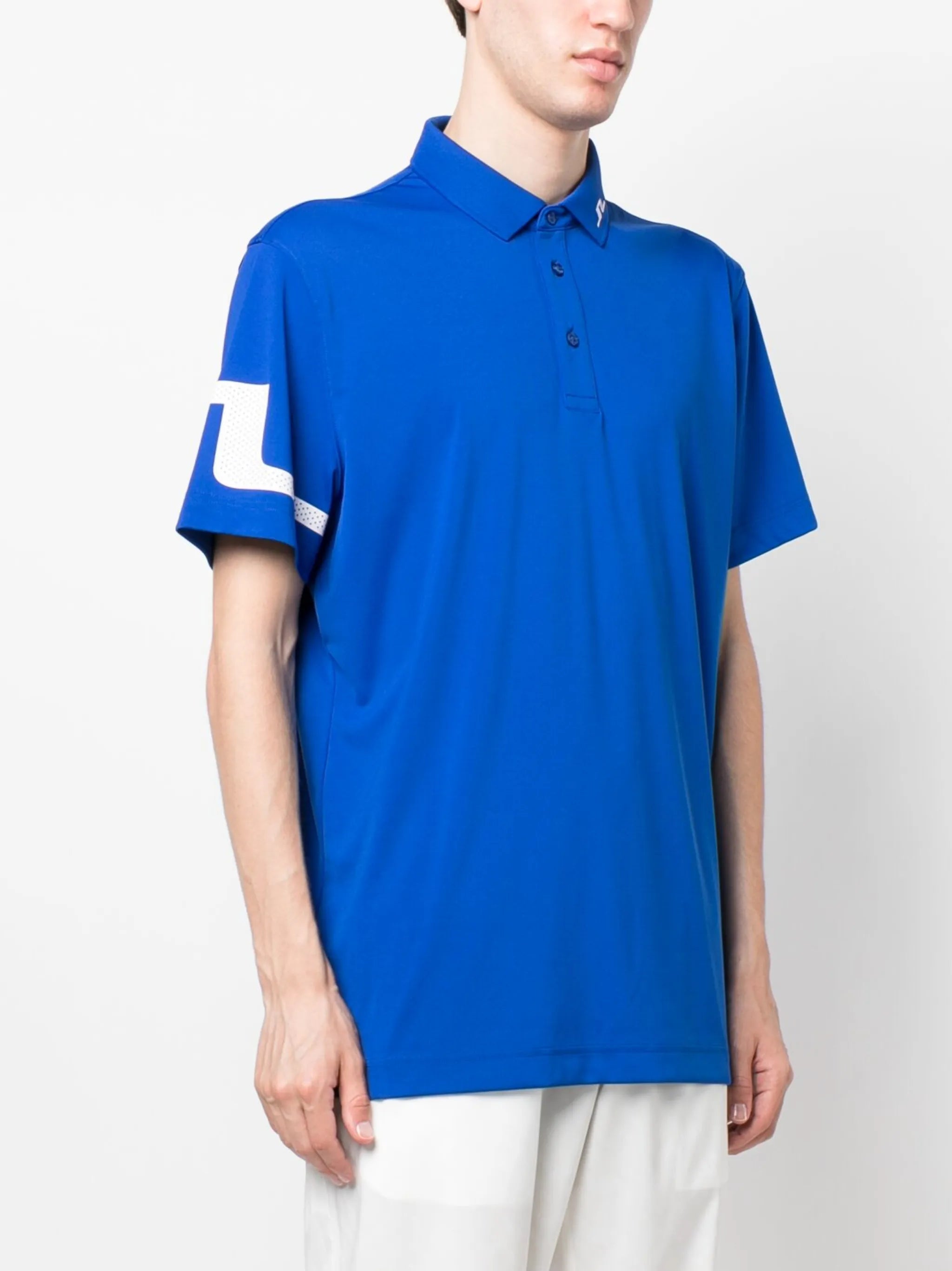 Heath contrast-trim polo