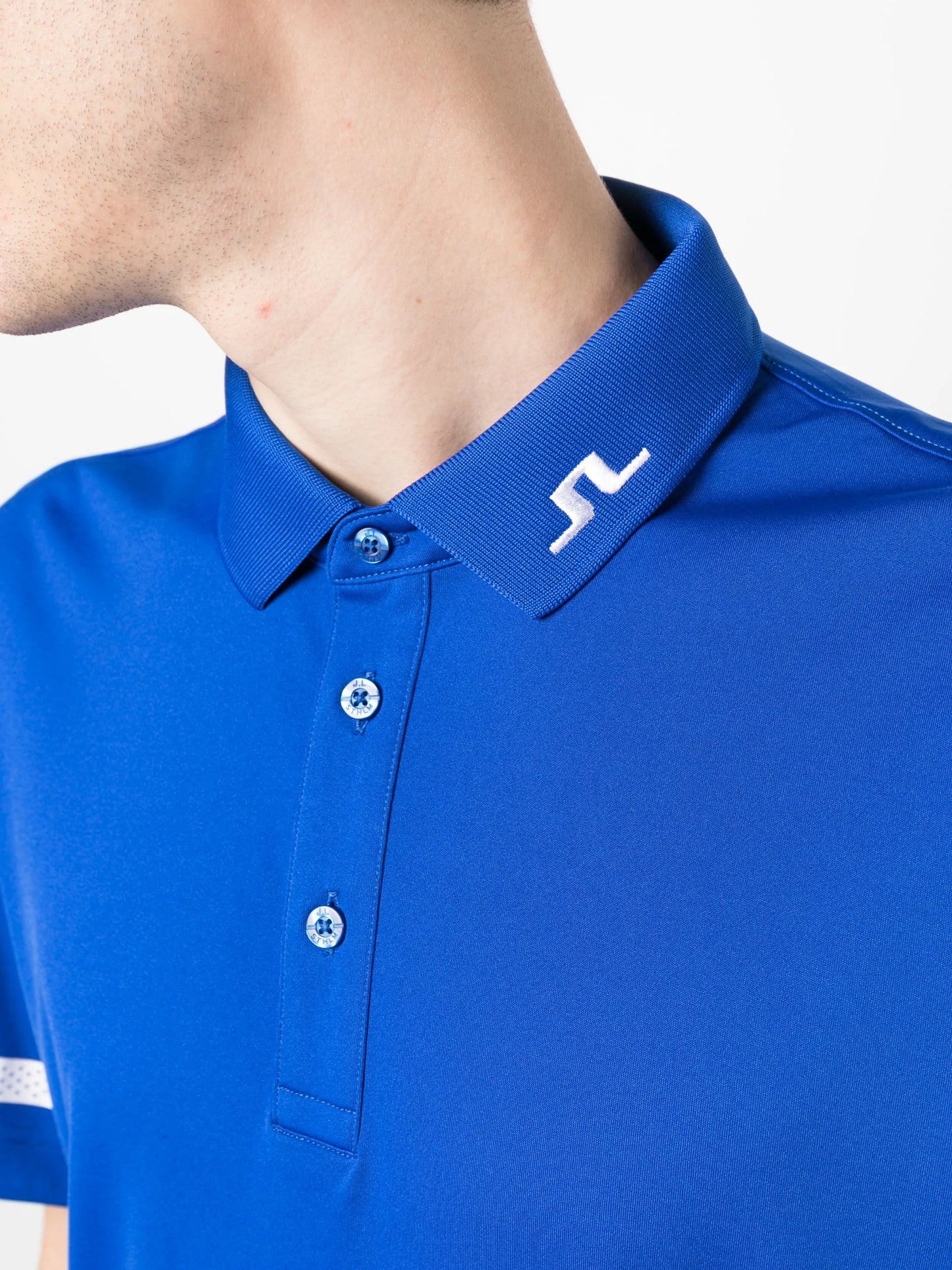 Heath contrast-trim polo