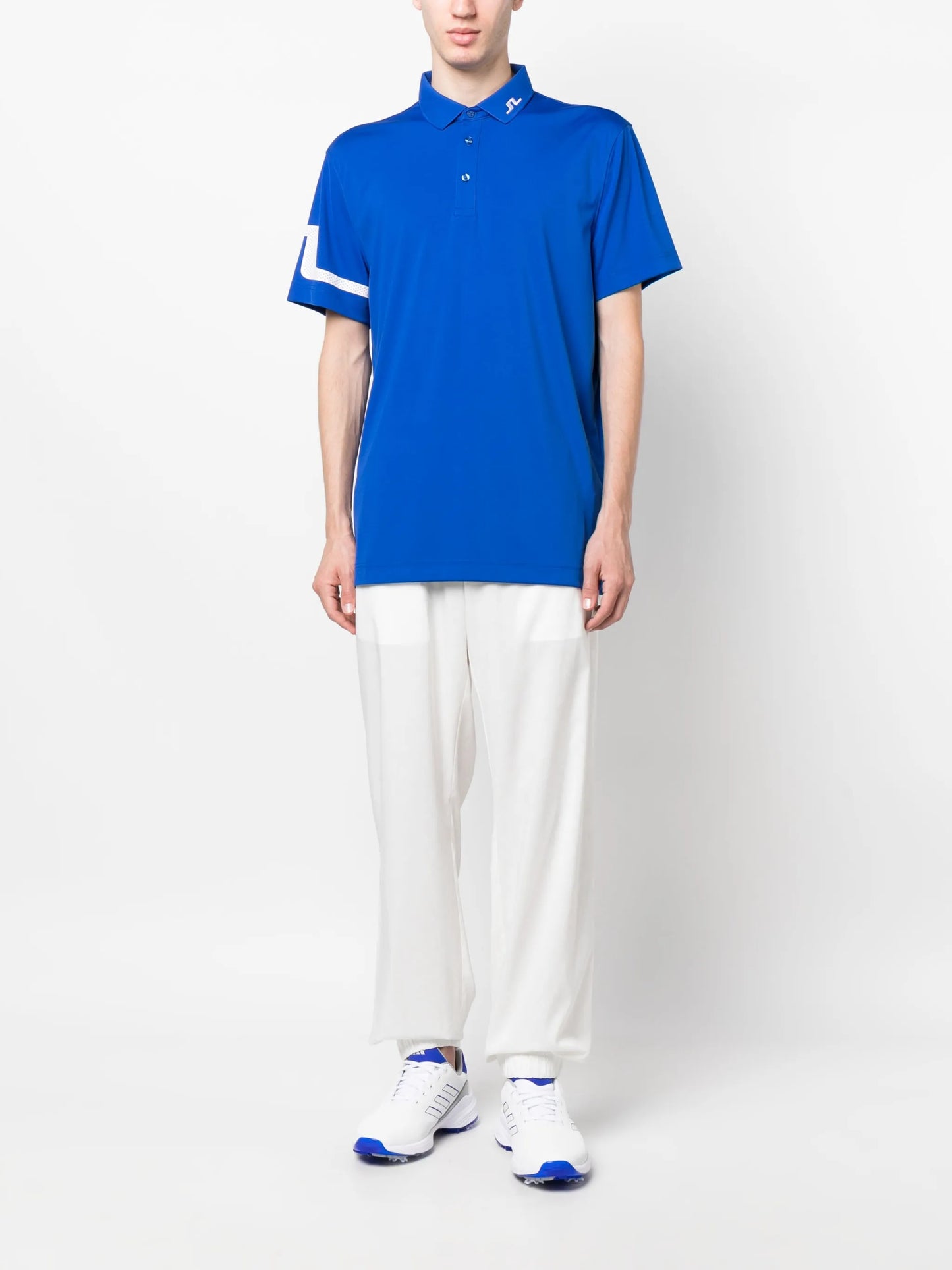 Heath contrast-trim polo