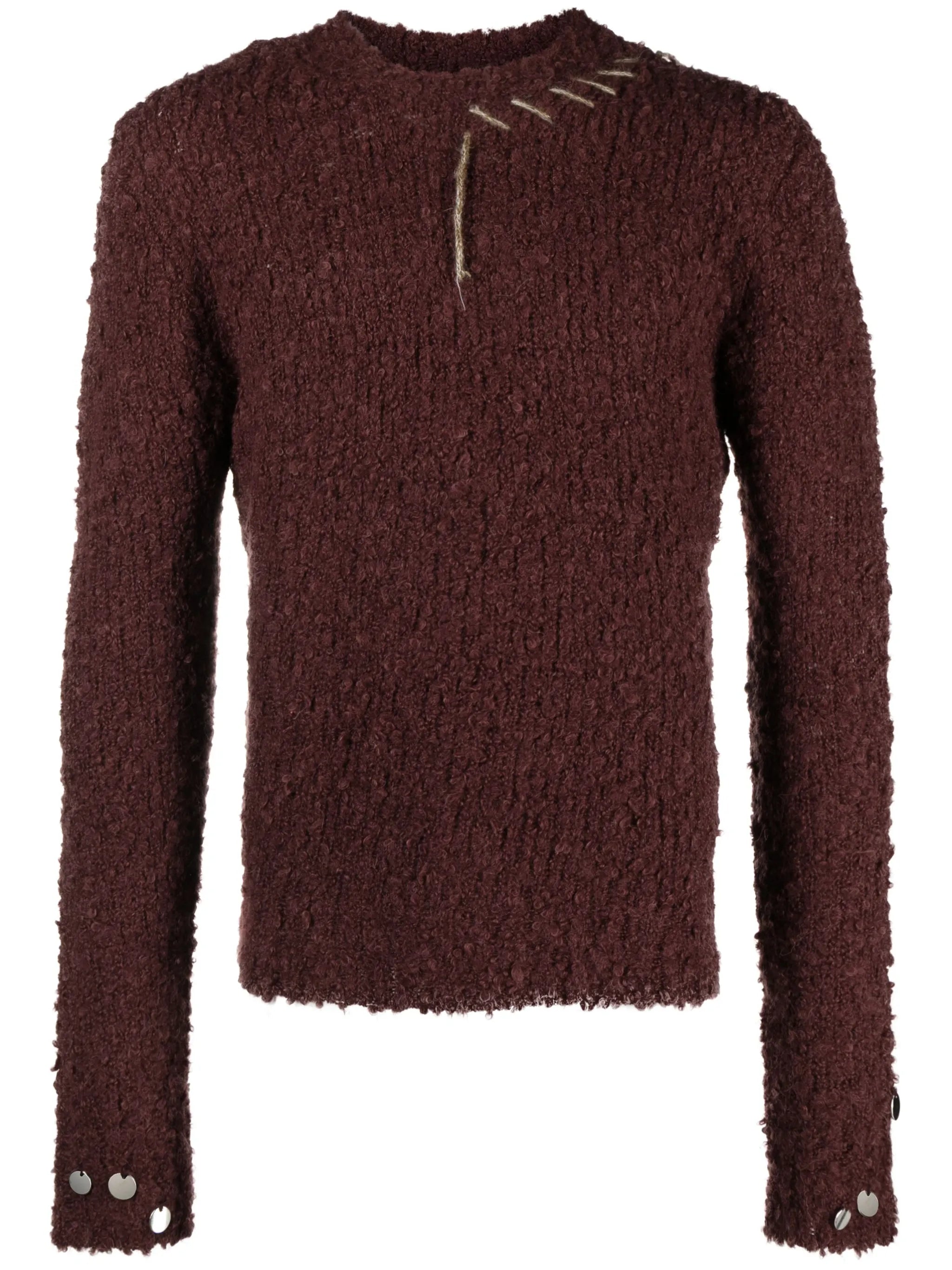 Hankford brushed-effect jumper