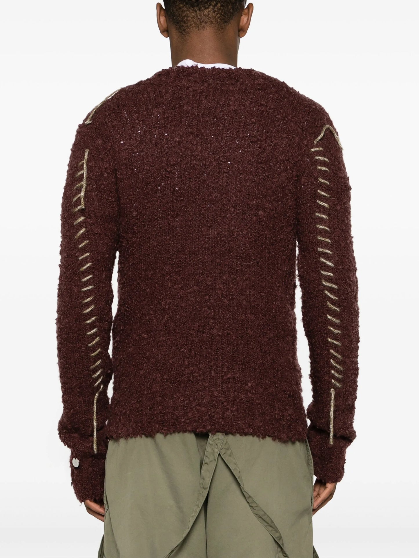 Hankford brushed-effect jumper