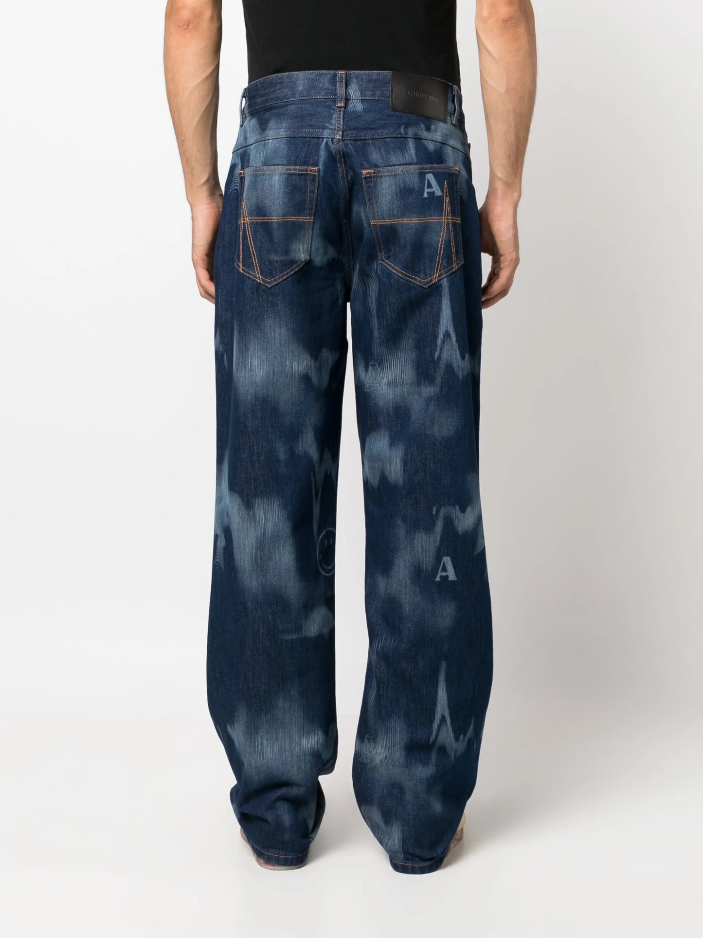 Signature straight-leg jeans
