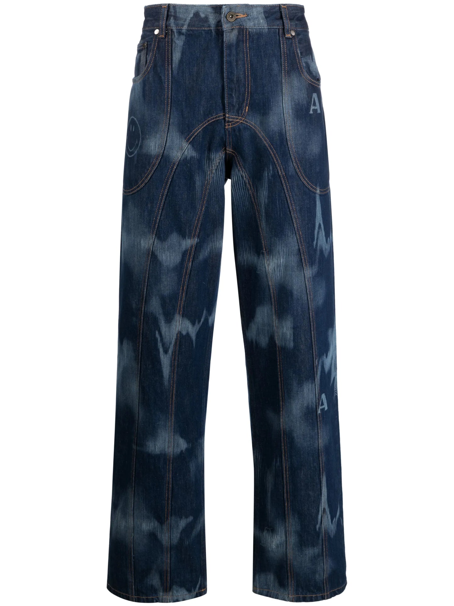 Signature straight-leg jeans