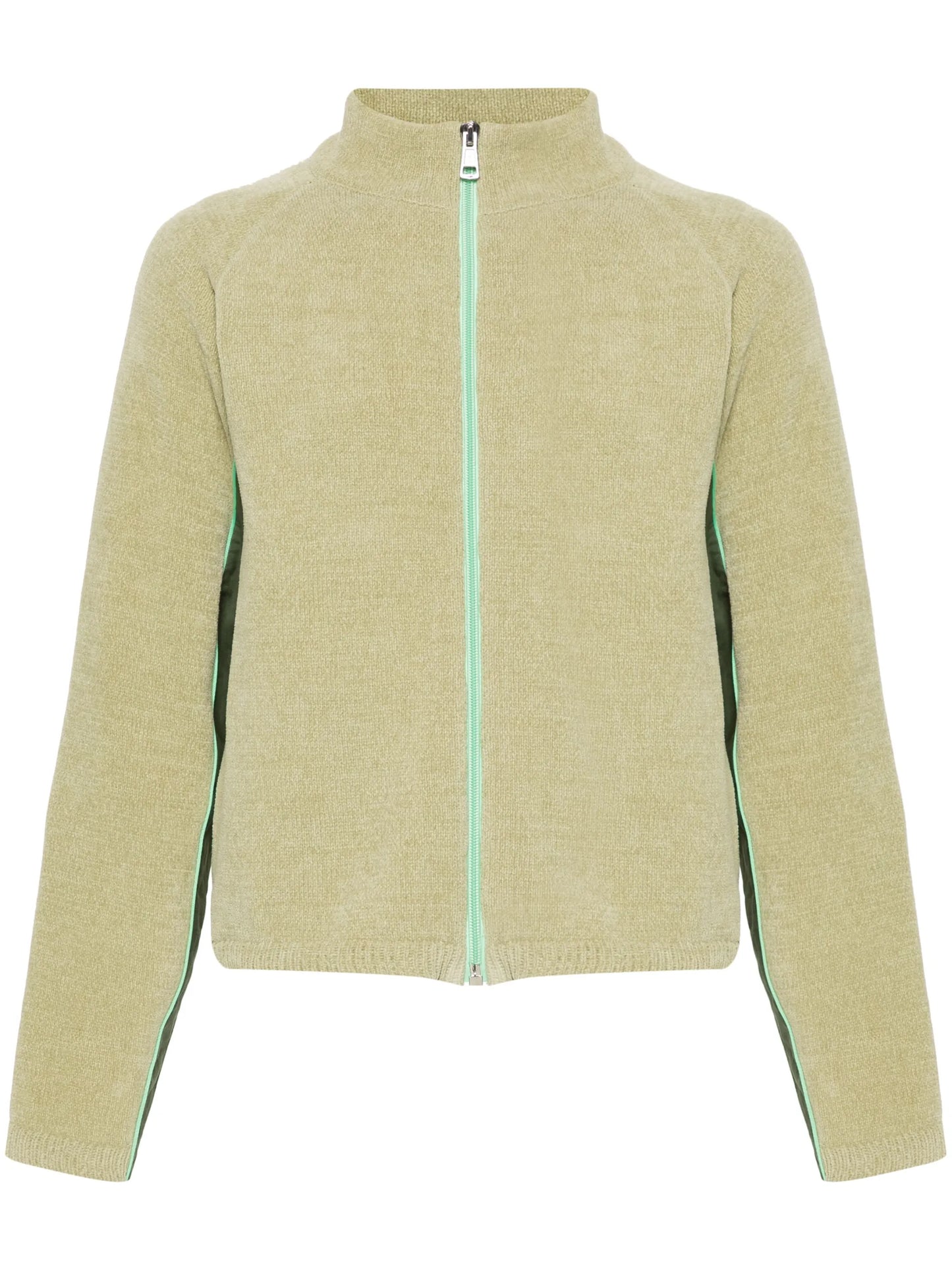 chenille-texture track jacket