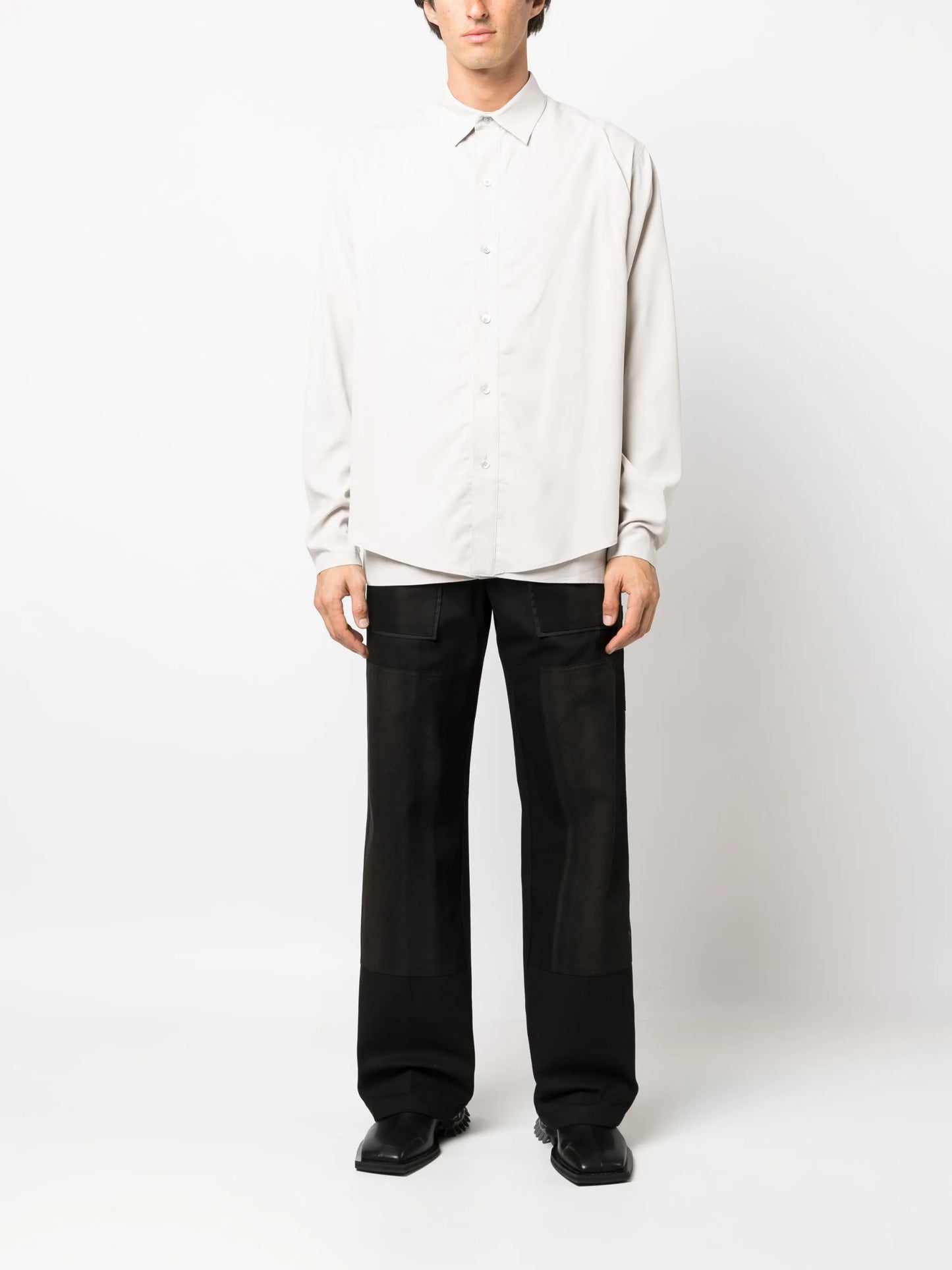 double-layer long-sleeved shirt
