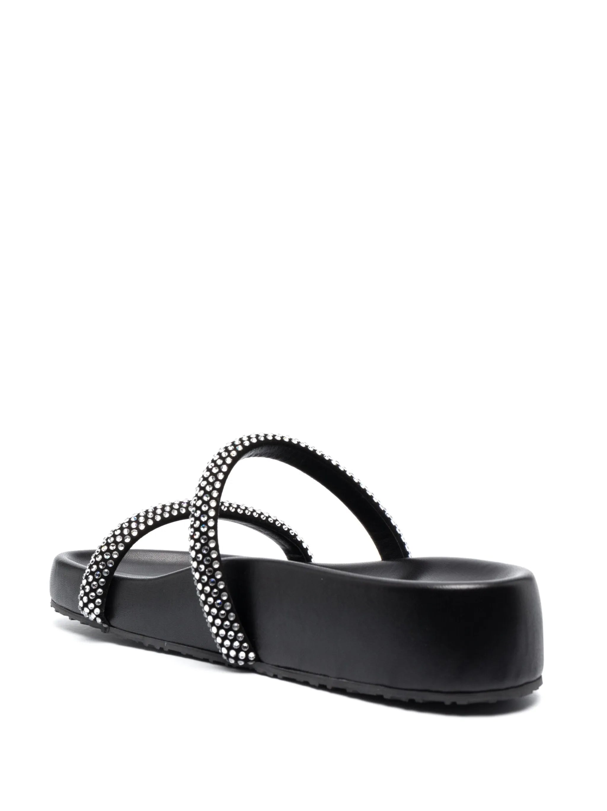 Croissette crystal-embellished sandals
