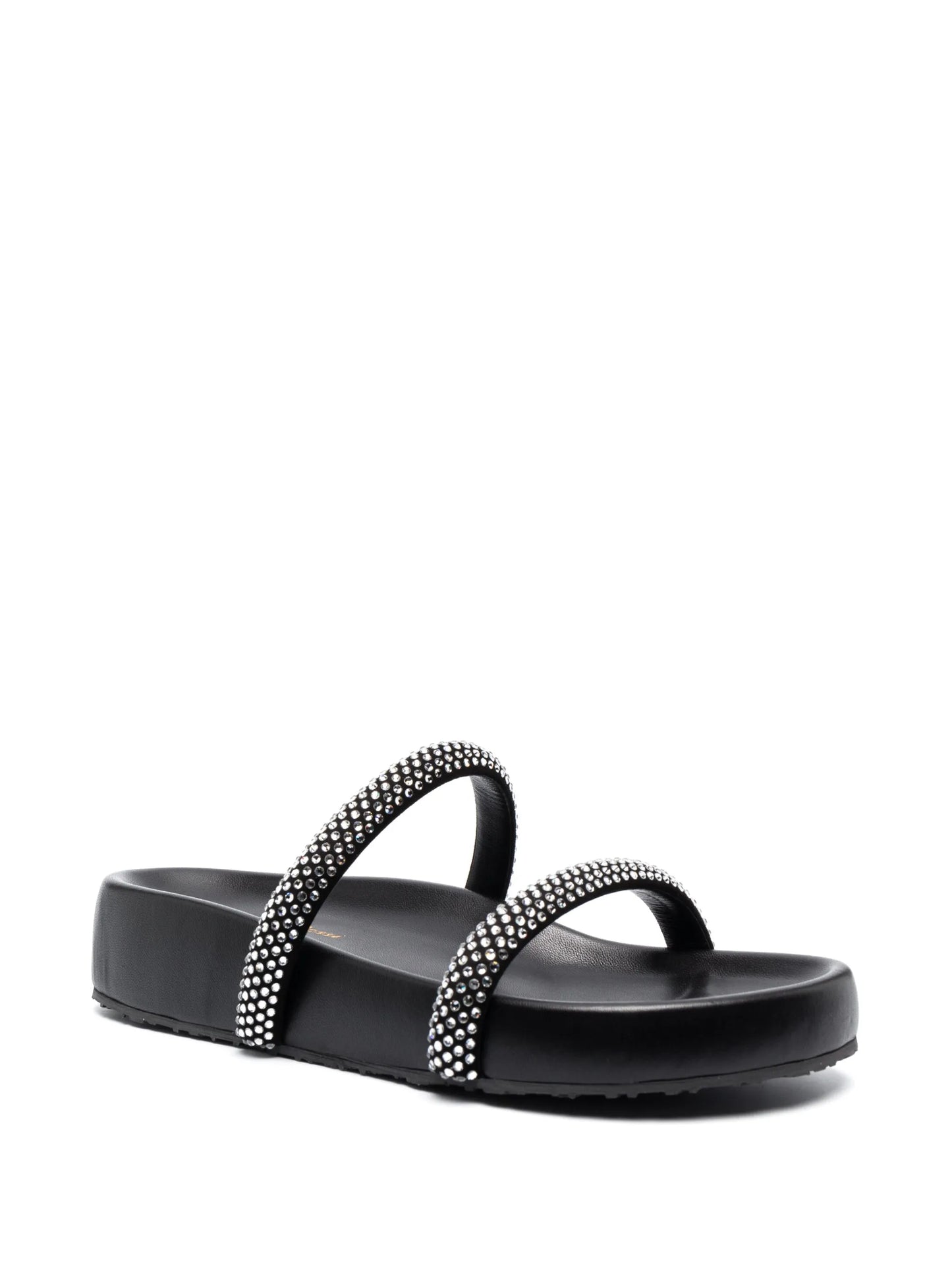 Croissette crystal-embellished sandals