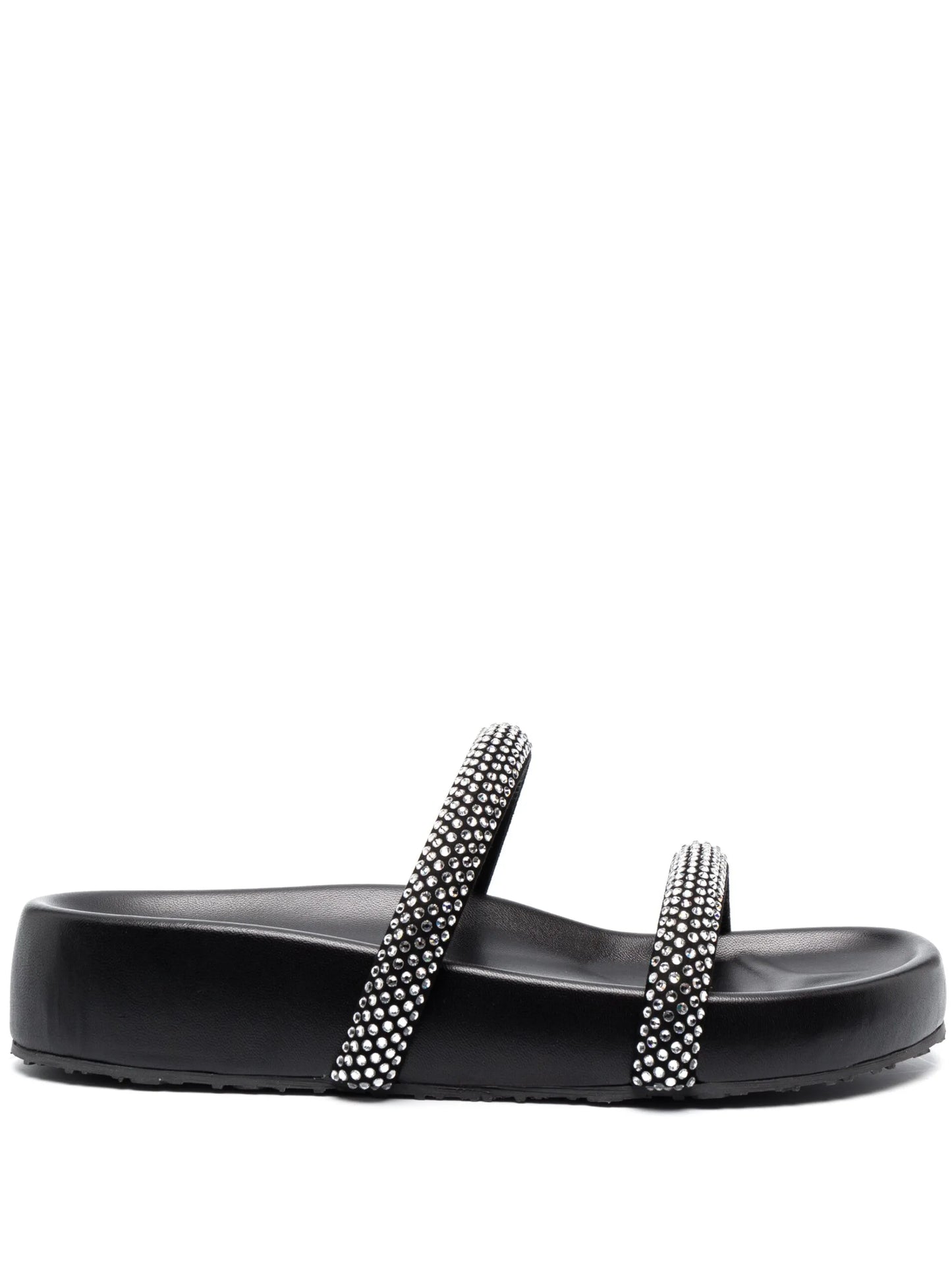 Croissette crystal-embellished sandals