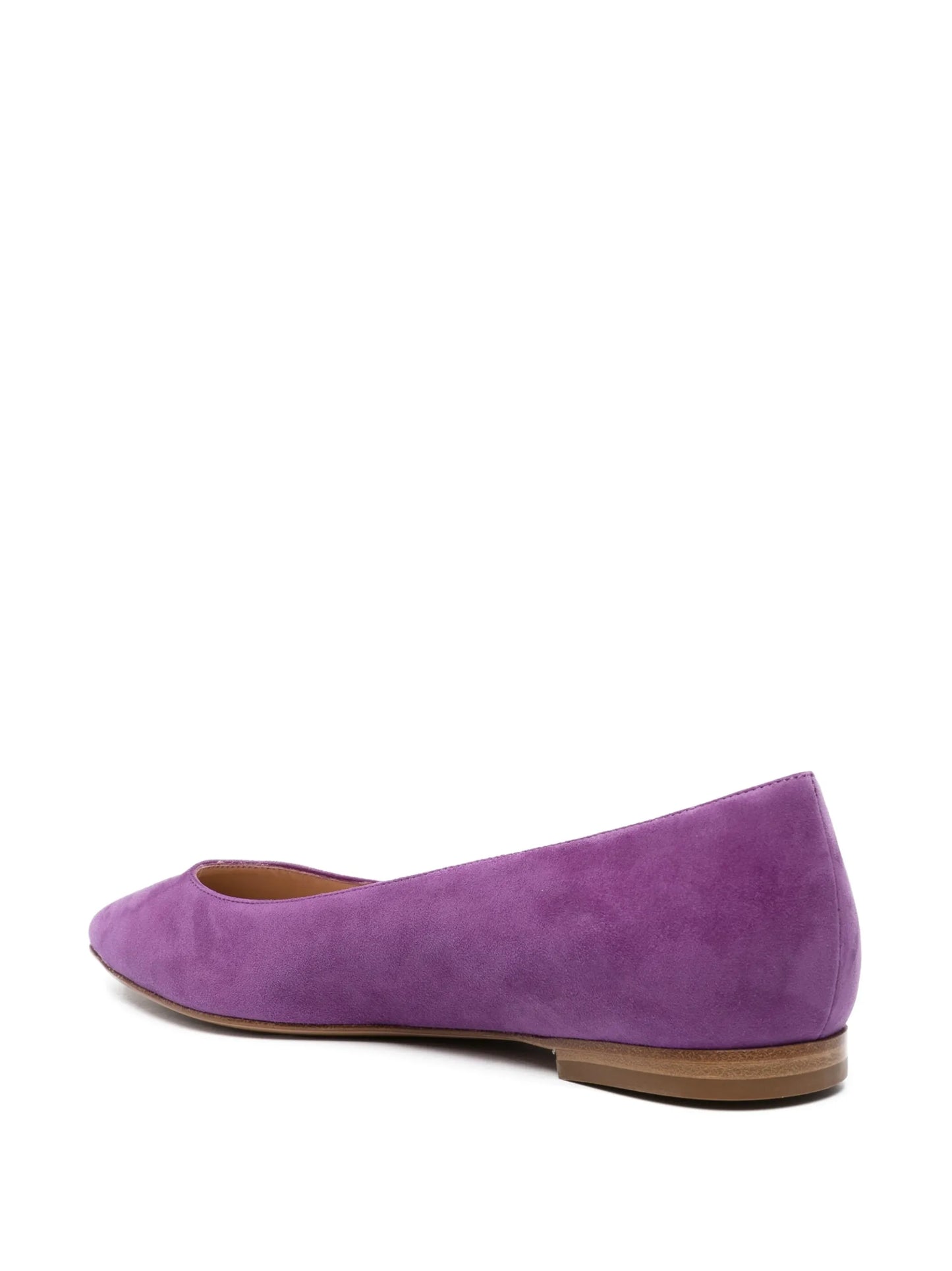 poined-toe flat ballerina shoes