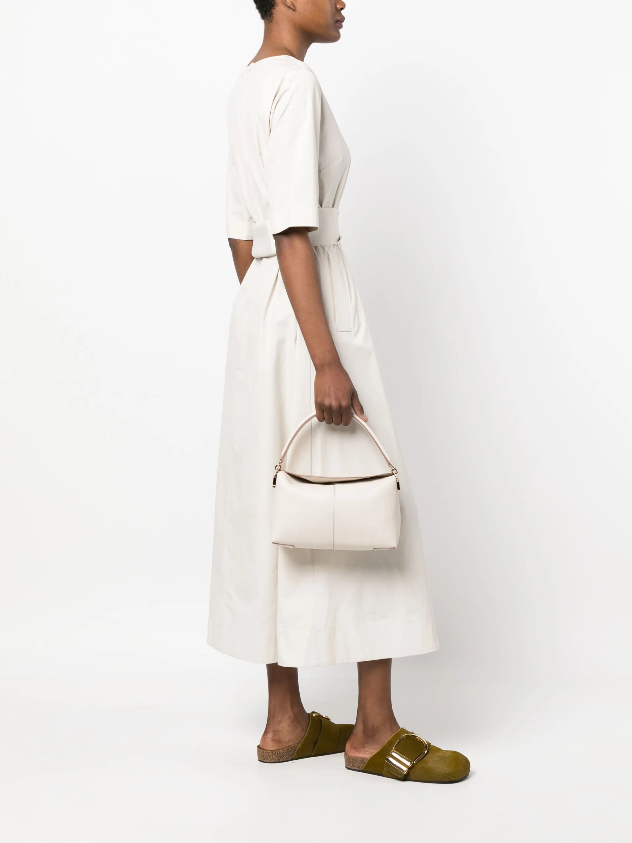 T-charm leather tote bag