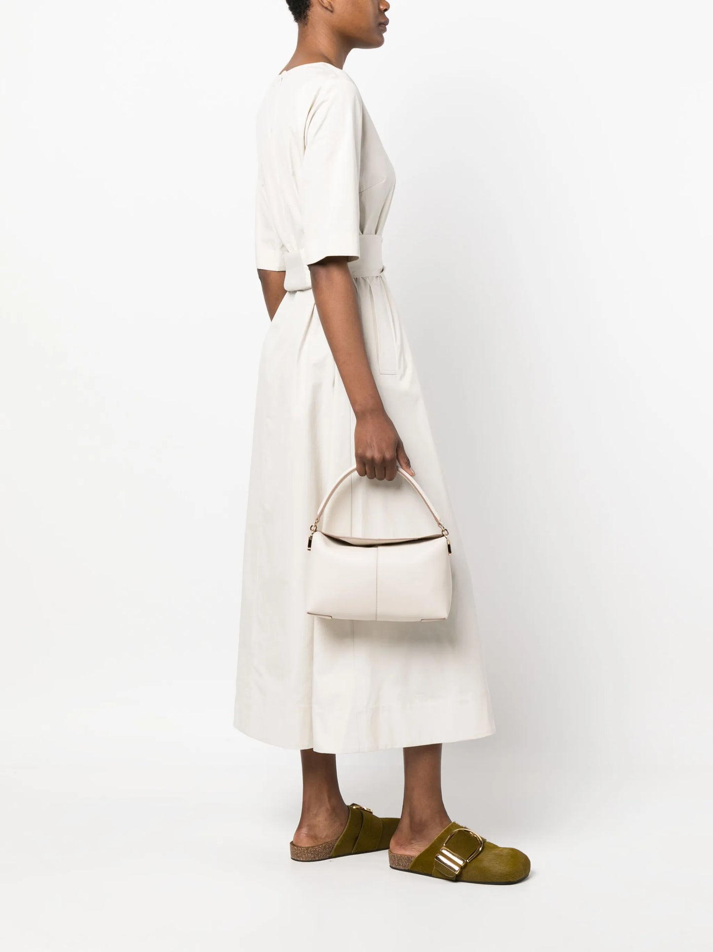 T-charm leather tote bag