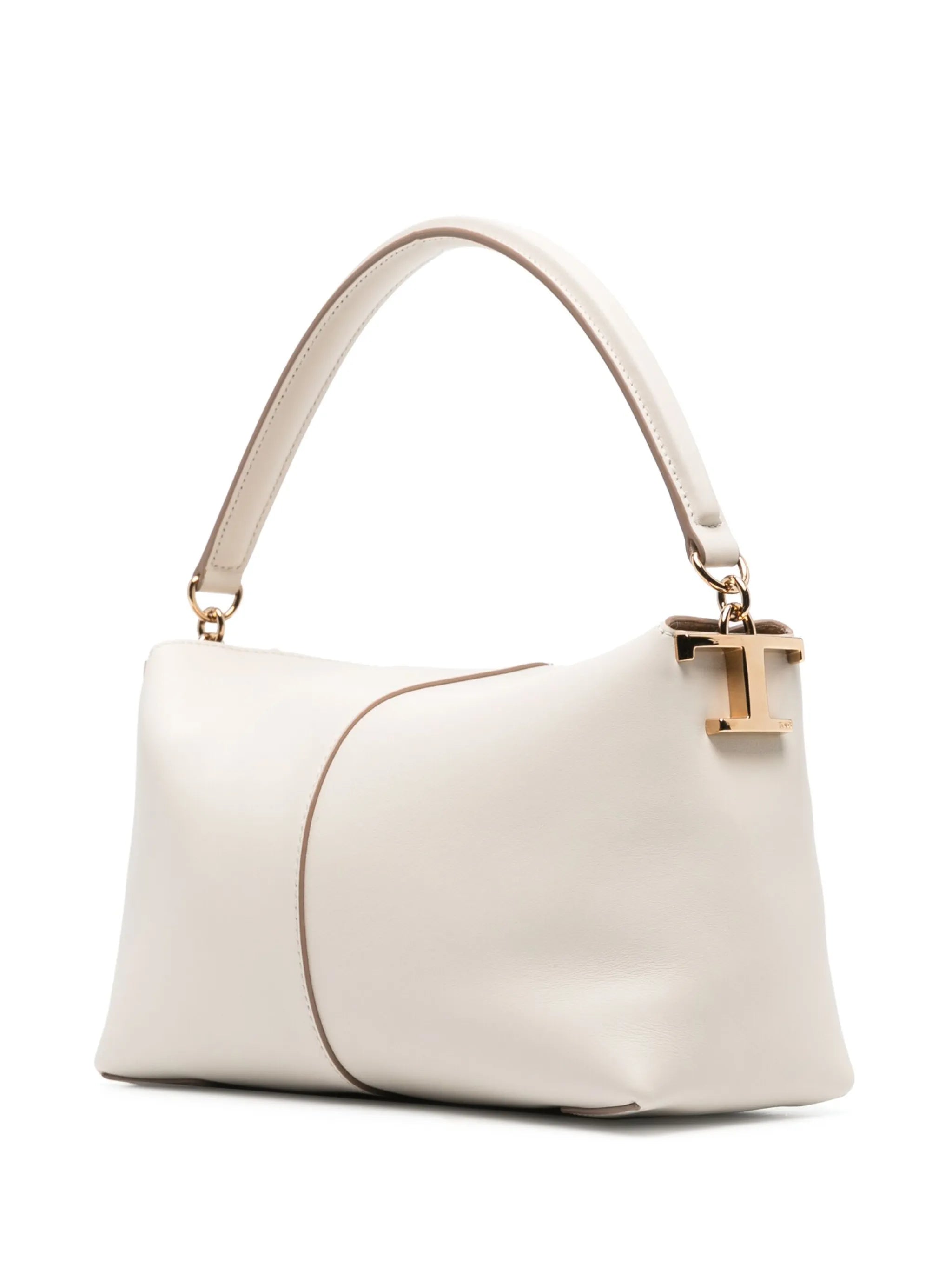T-charm leather tote bag