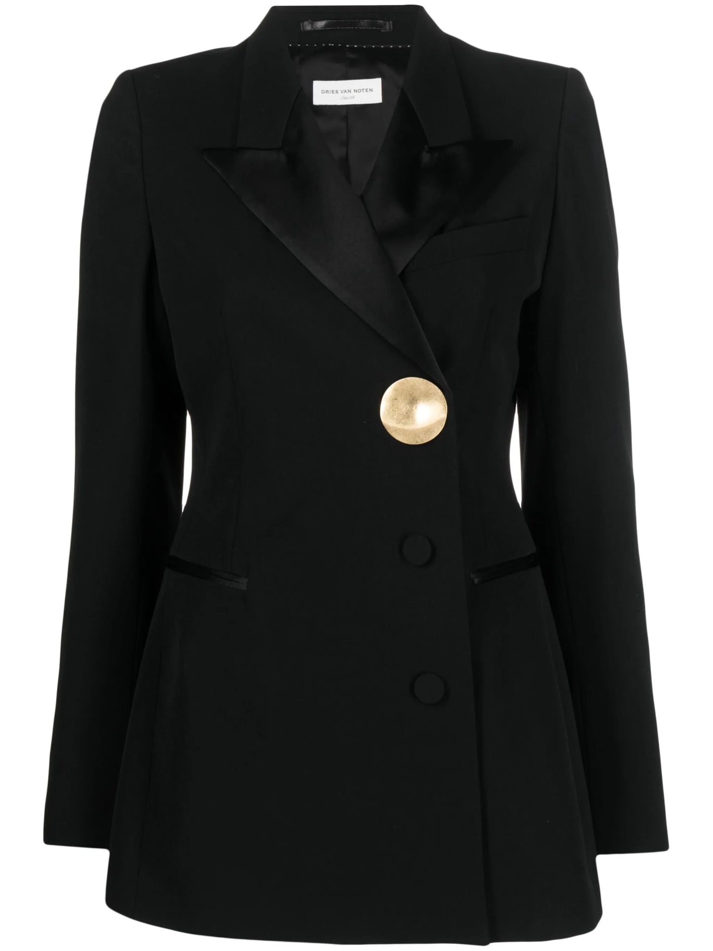 large button blazer
