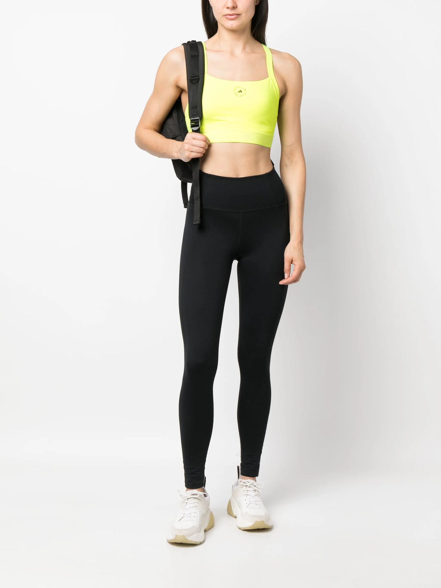 True Purpose logo-print sports bra