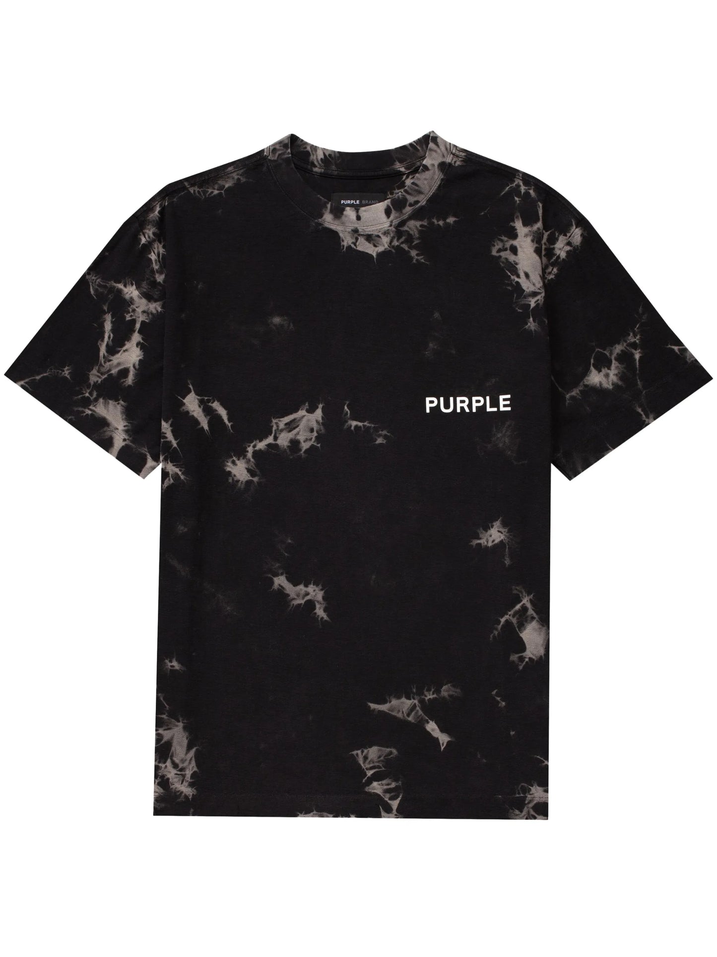 logo-print tie-dye T-shirt
