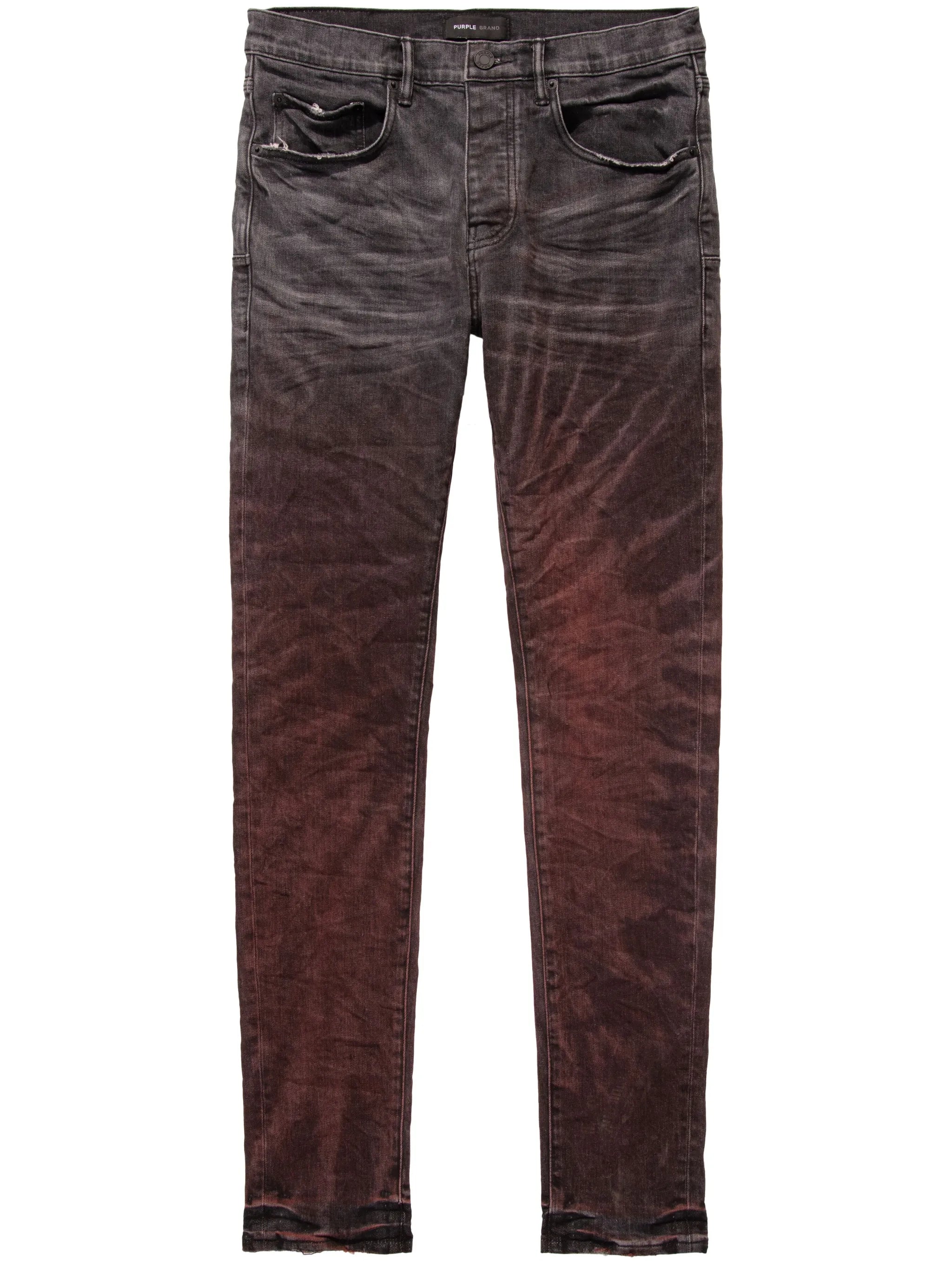 spiral tie-dye low-rise skinny jeans