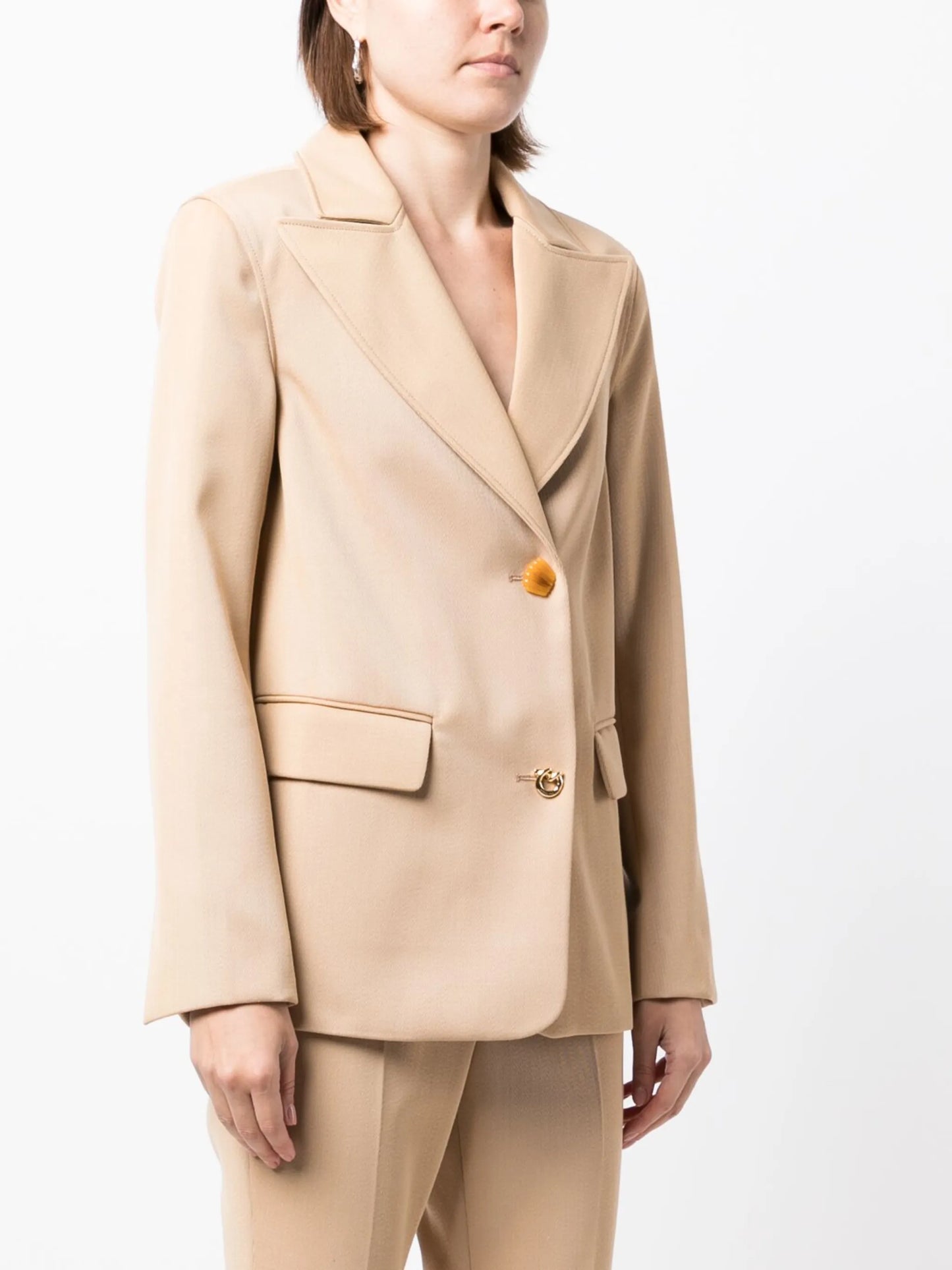 single-breasted blazer
