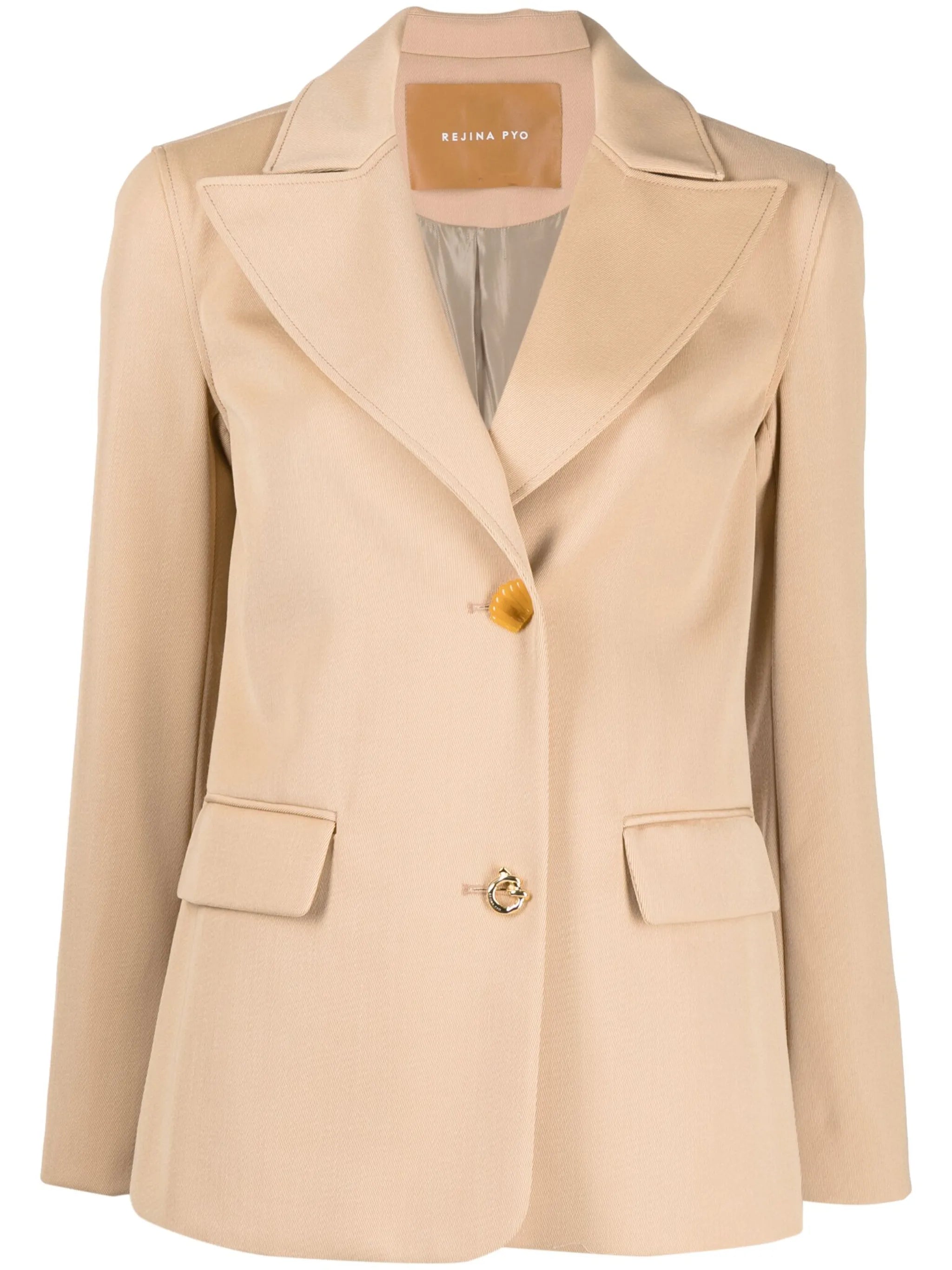 single-breasted blazer