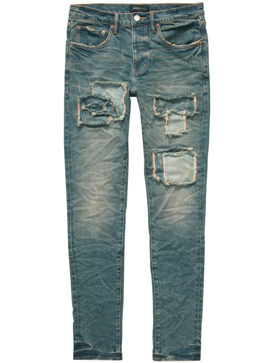 low-rise distressed skinny jeans