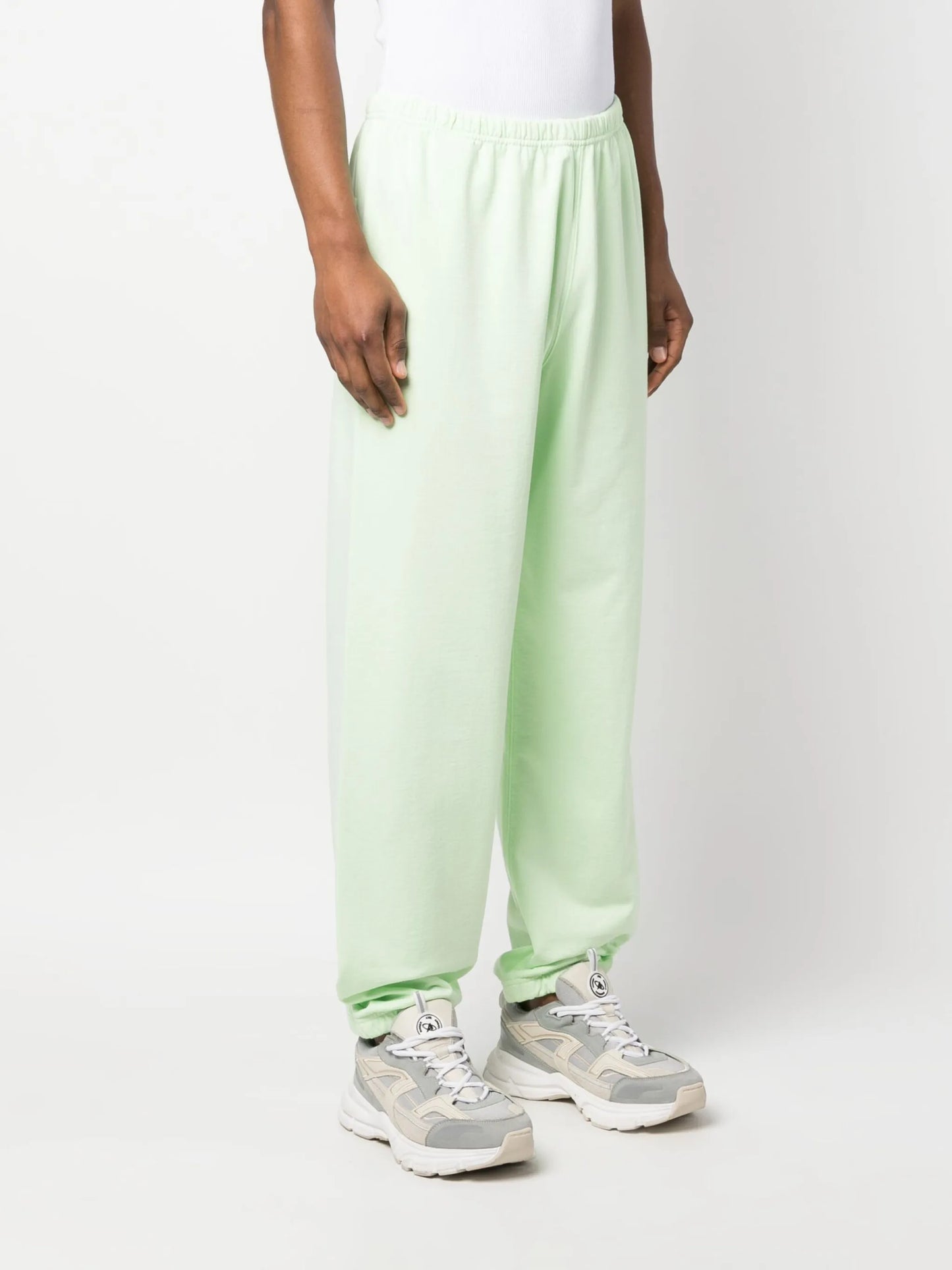 logo-print cotton track pant